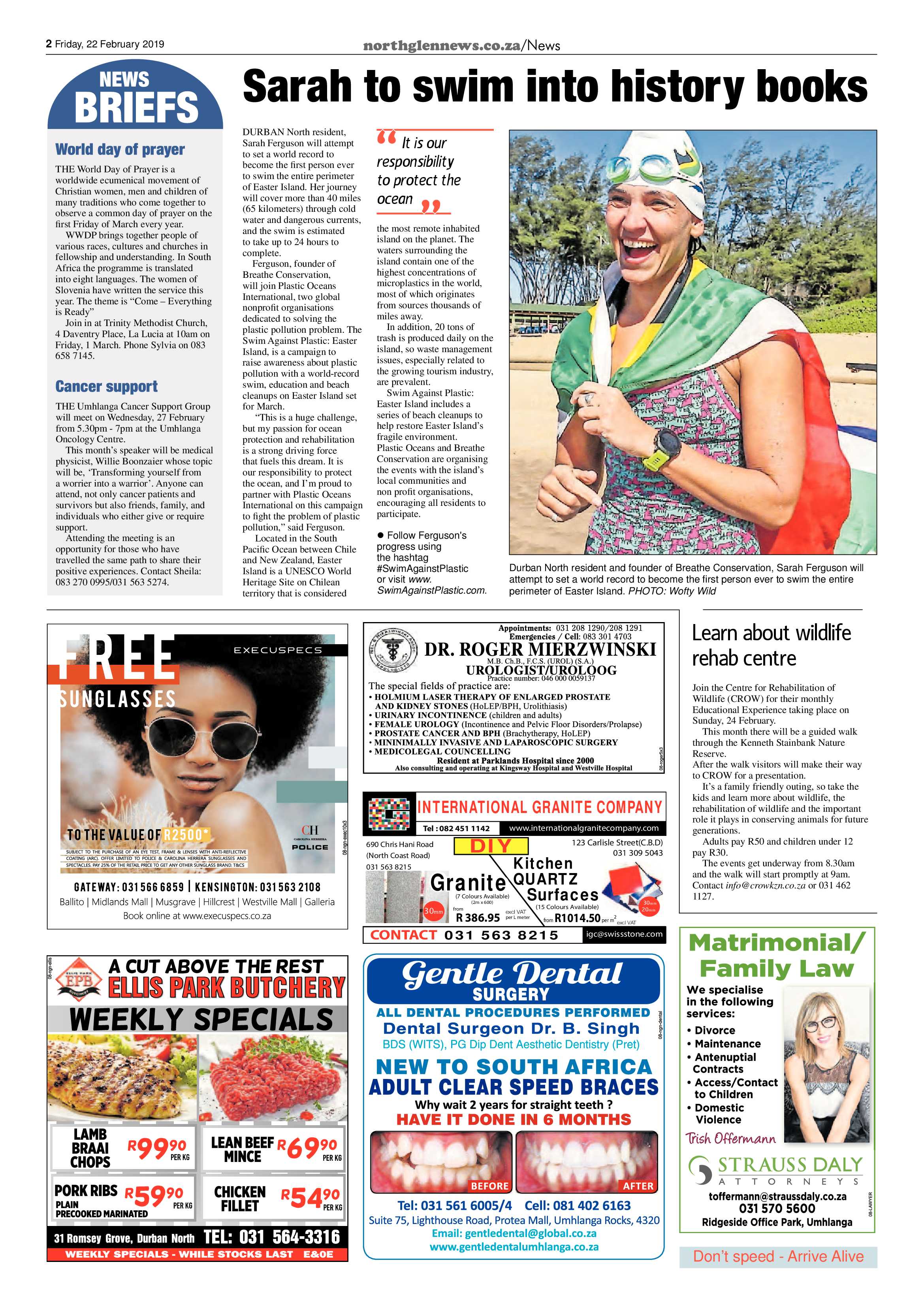 Northglen News 22 February 2019 page 2