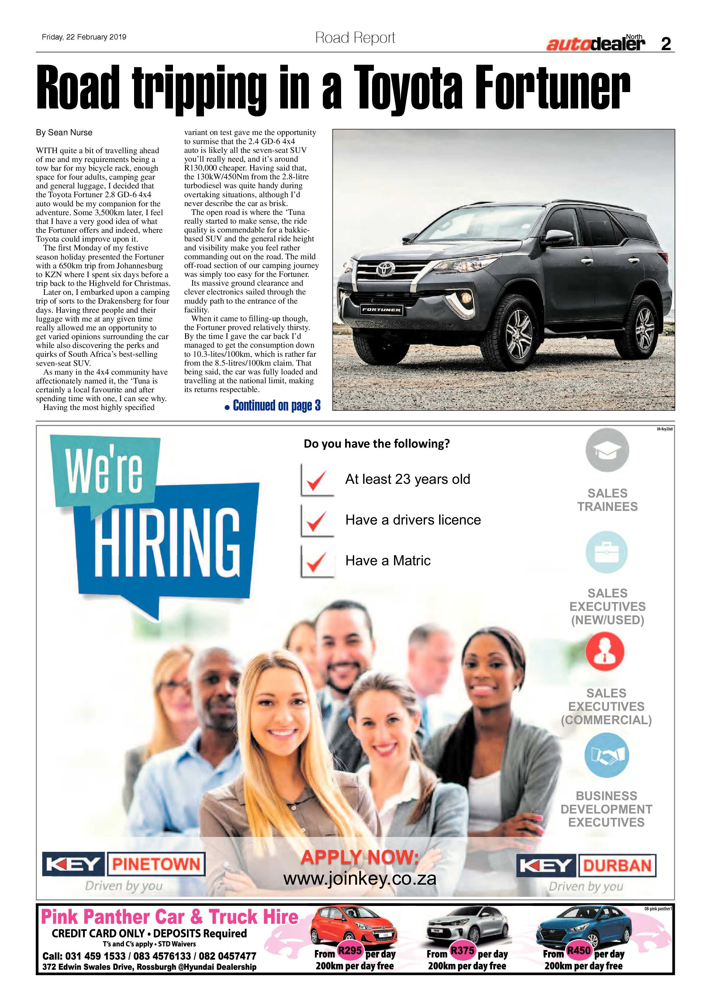 Northglen News 22 February 2019 page 22