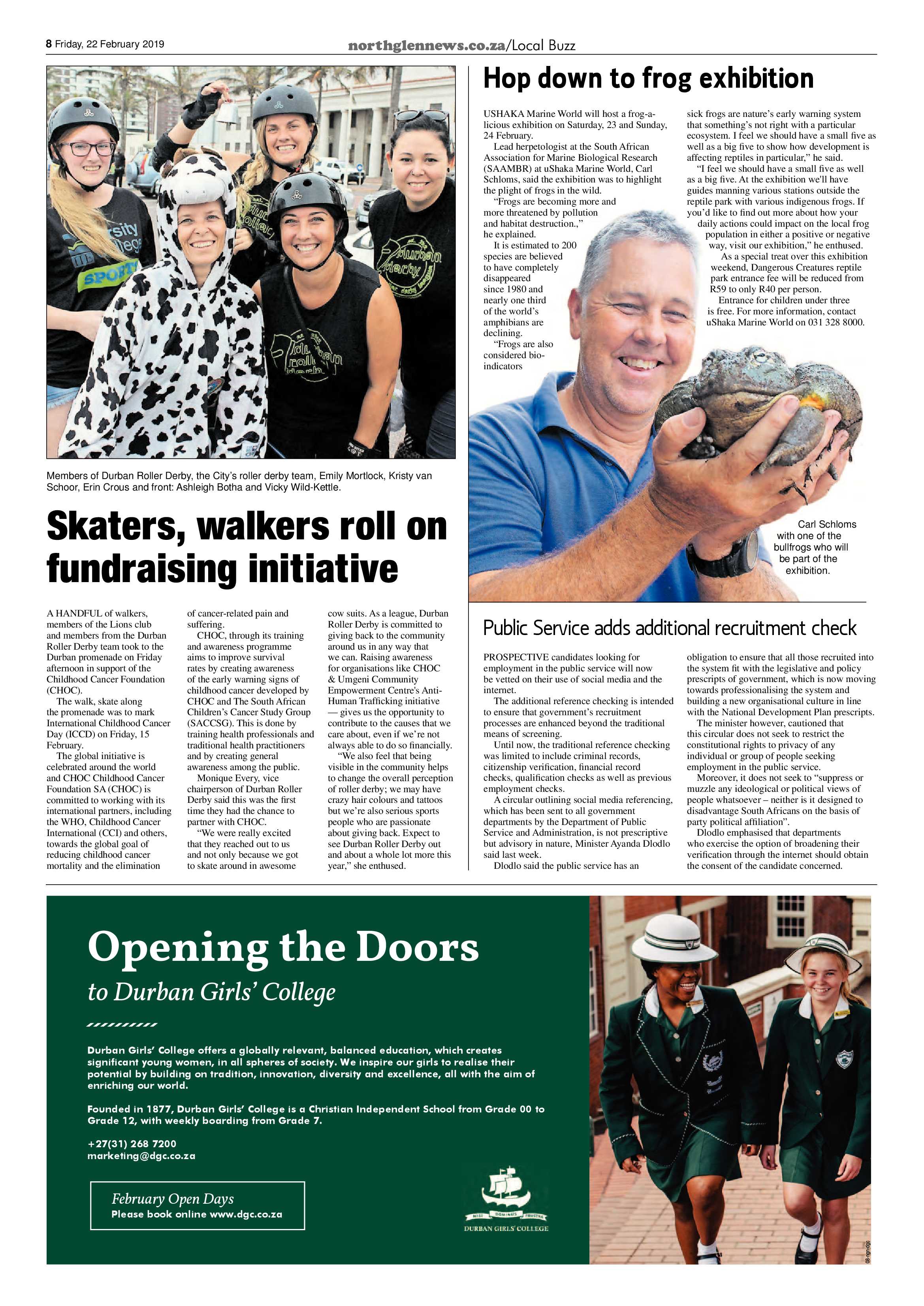 Northglen News 22 February 2019 page 8