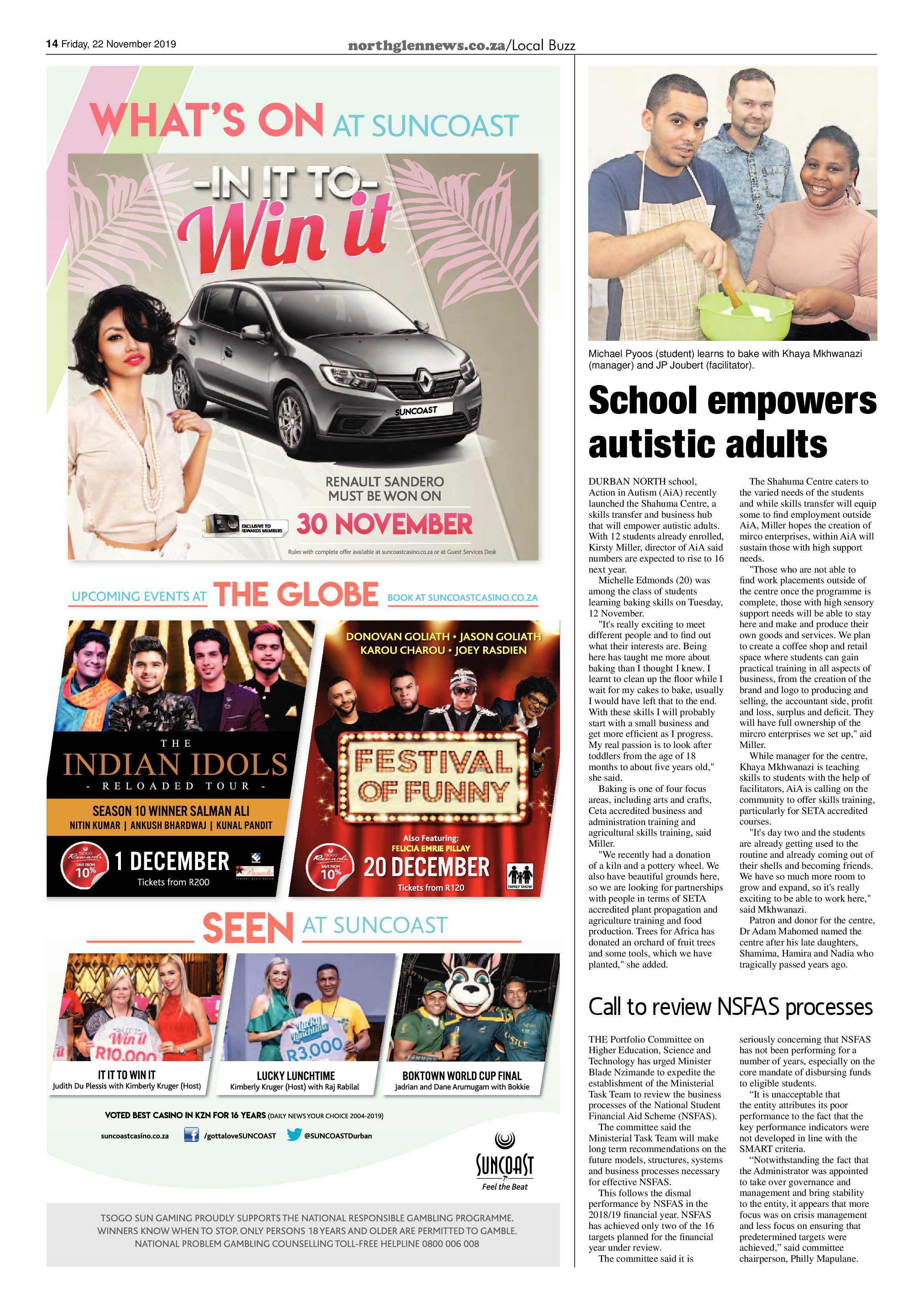 Northglen News 22 November 2019 page 14