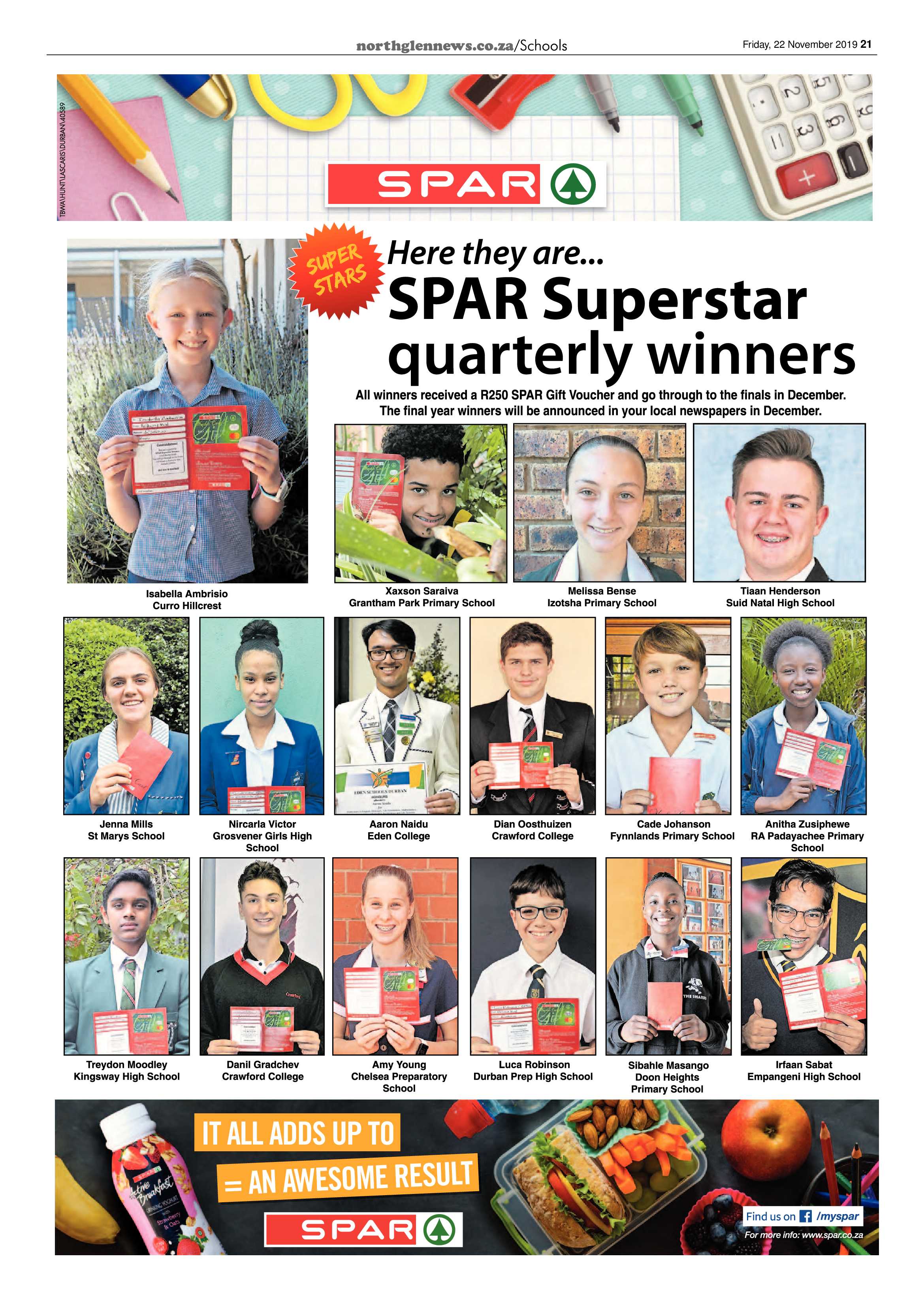Northglen News 22 November 2019 page 21