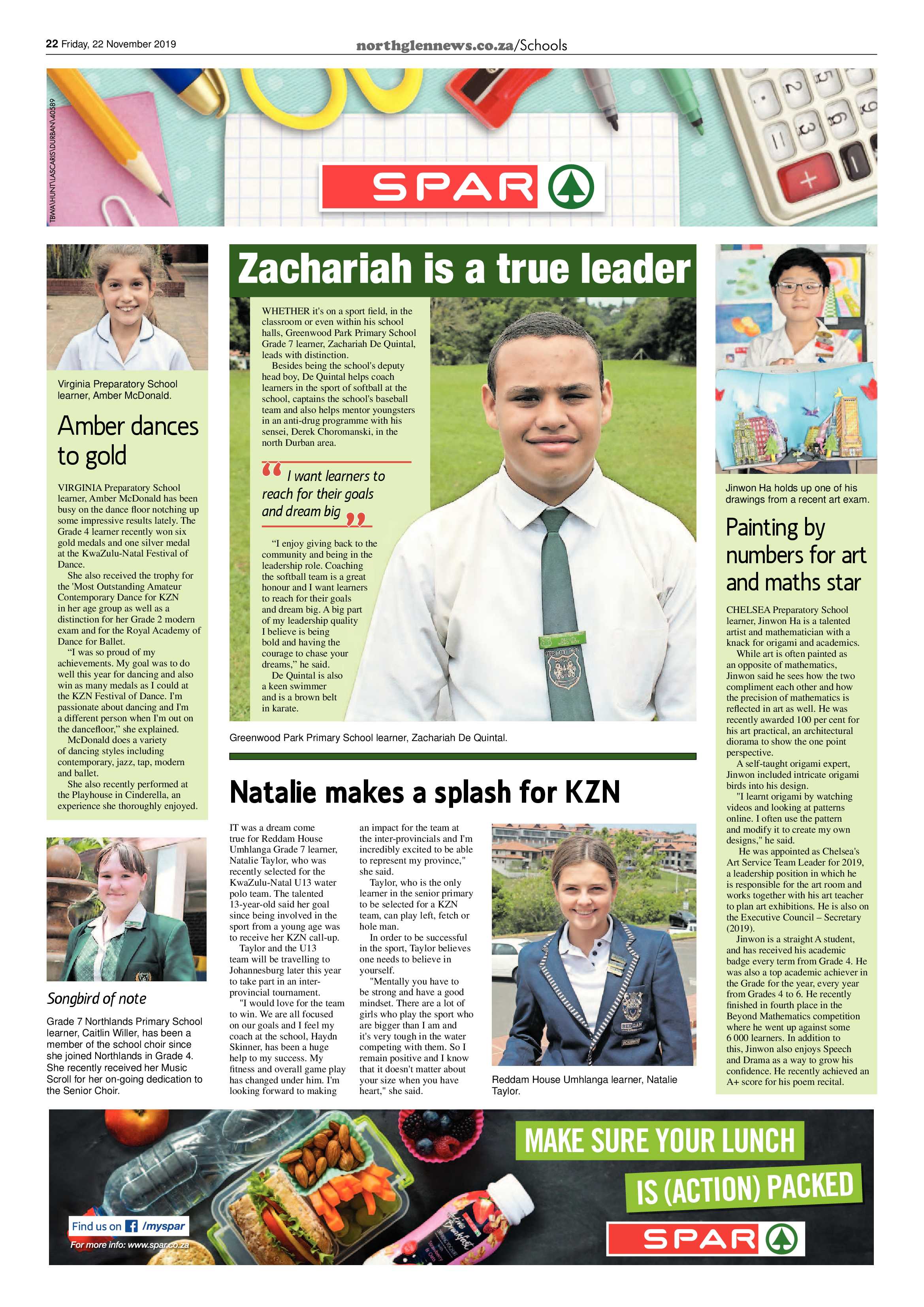 Northglen News 22 November 2019 page 22