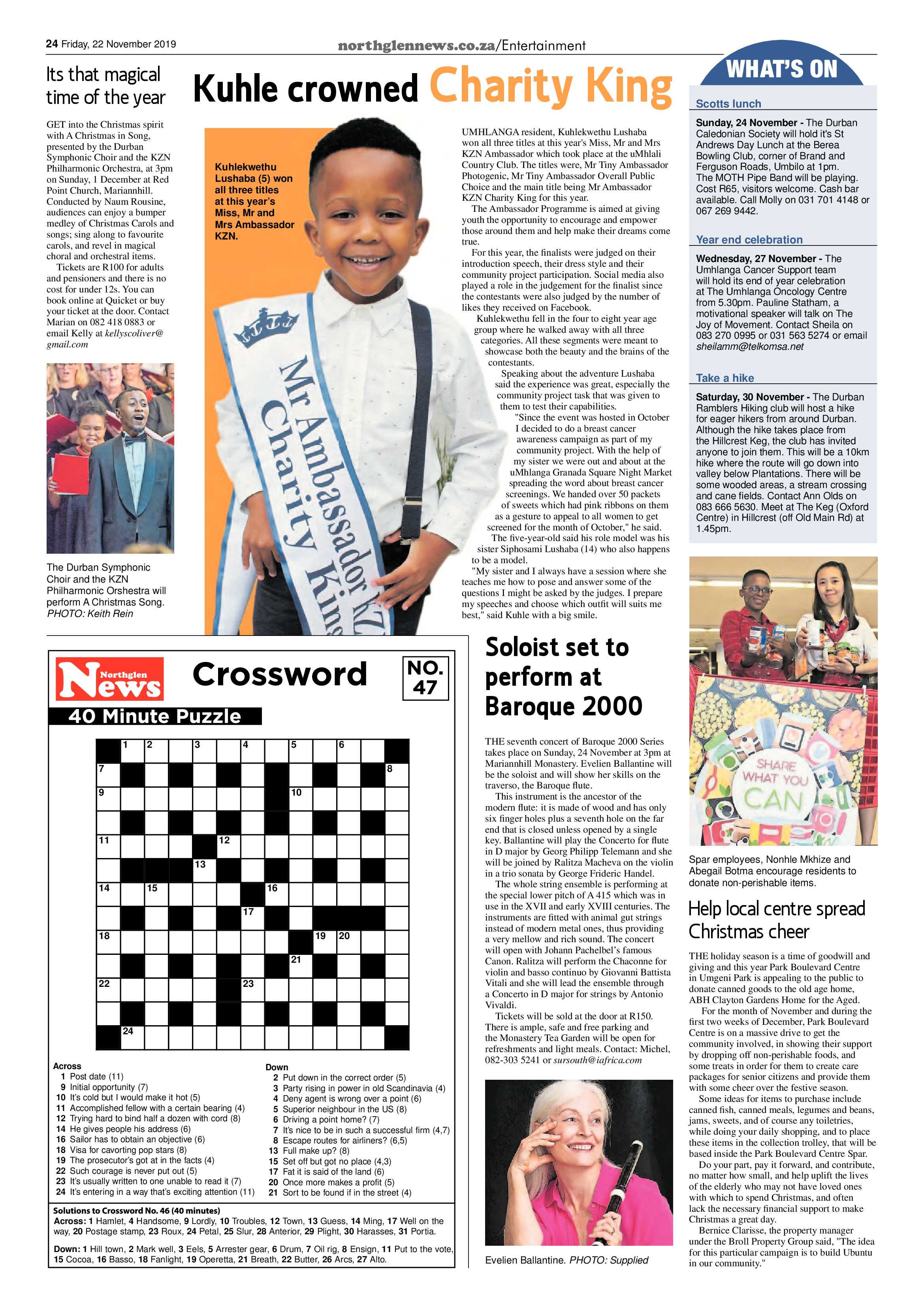 Northglen News 22 November 2019 page 24