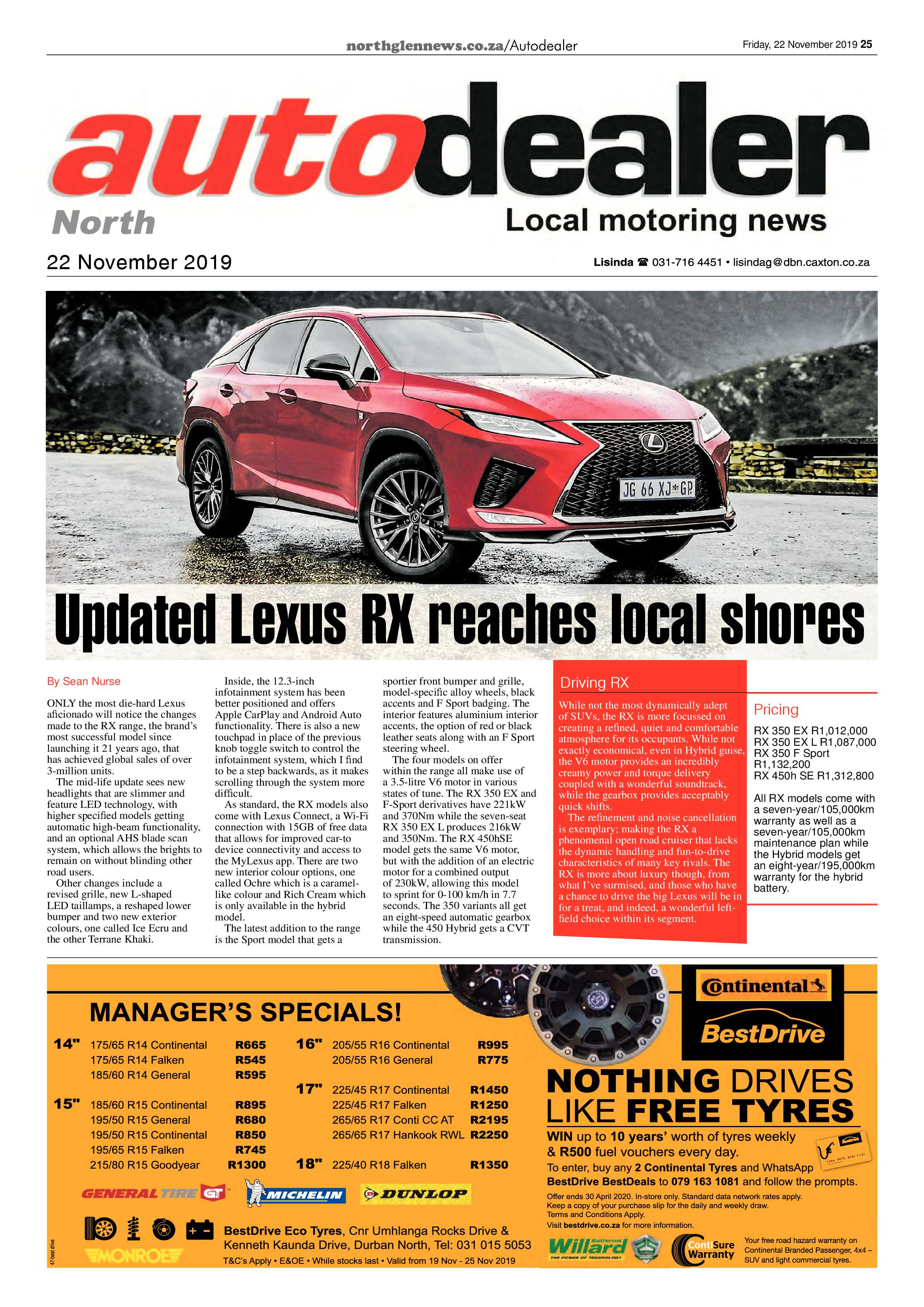 Northglen News 22 November 2019 page 25