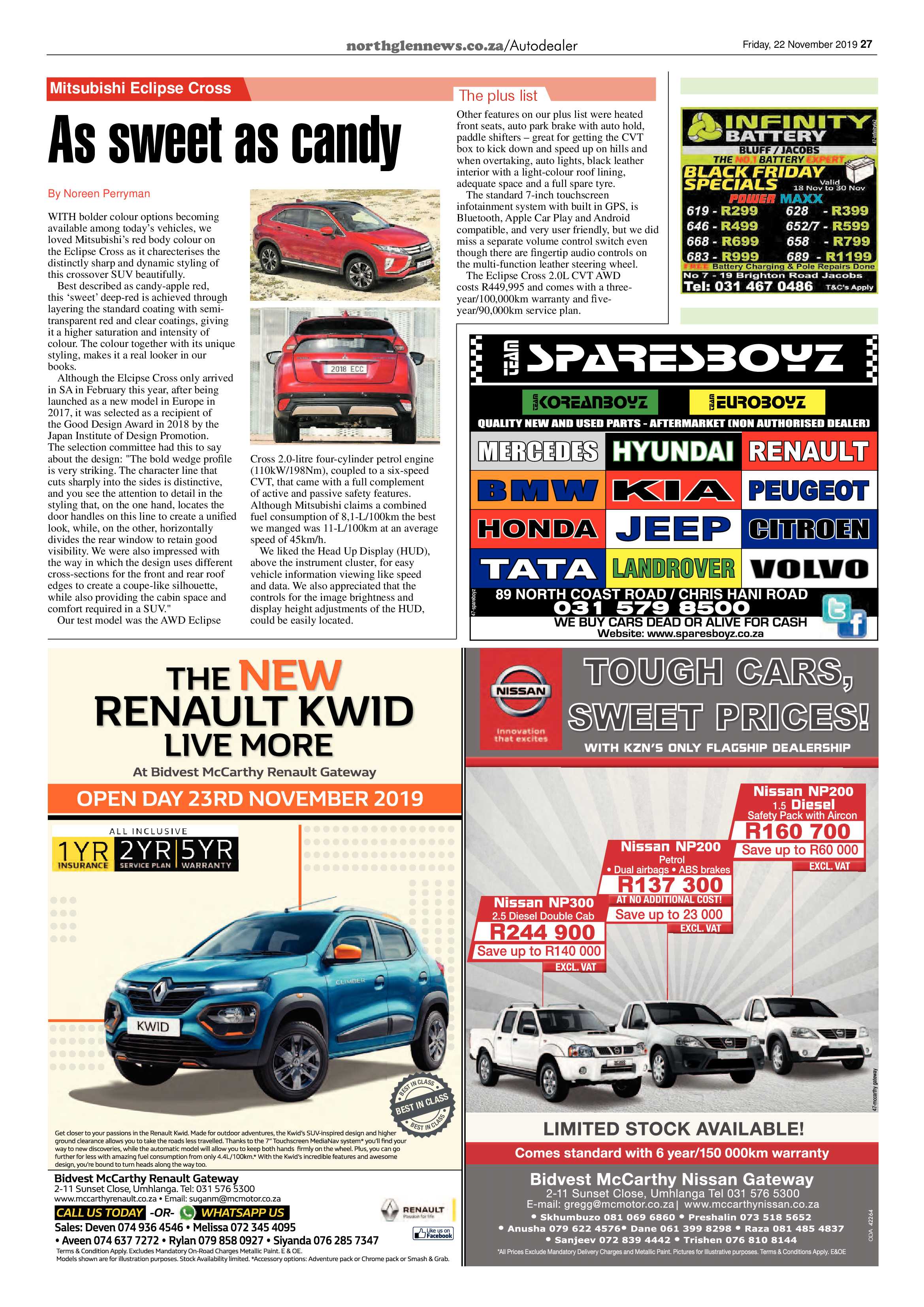 Northglen News 22 November 2019 page 27