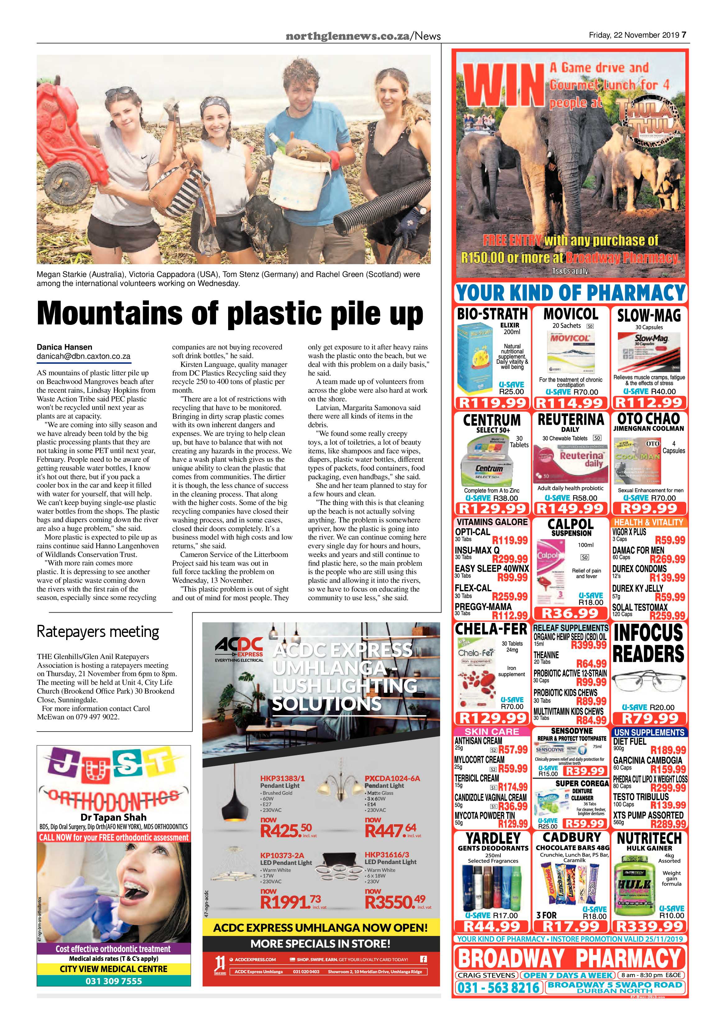 Northglen News 22 November 2019 page 7