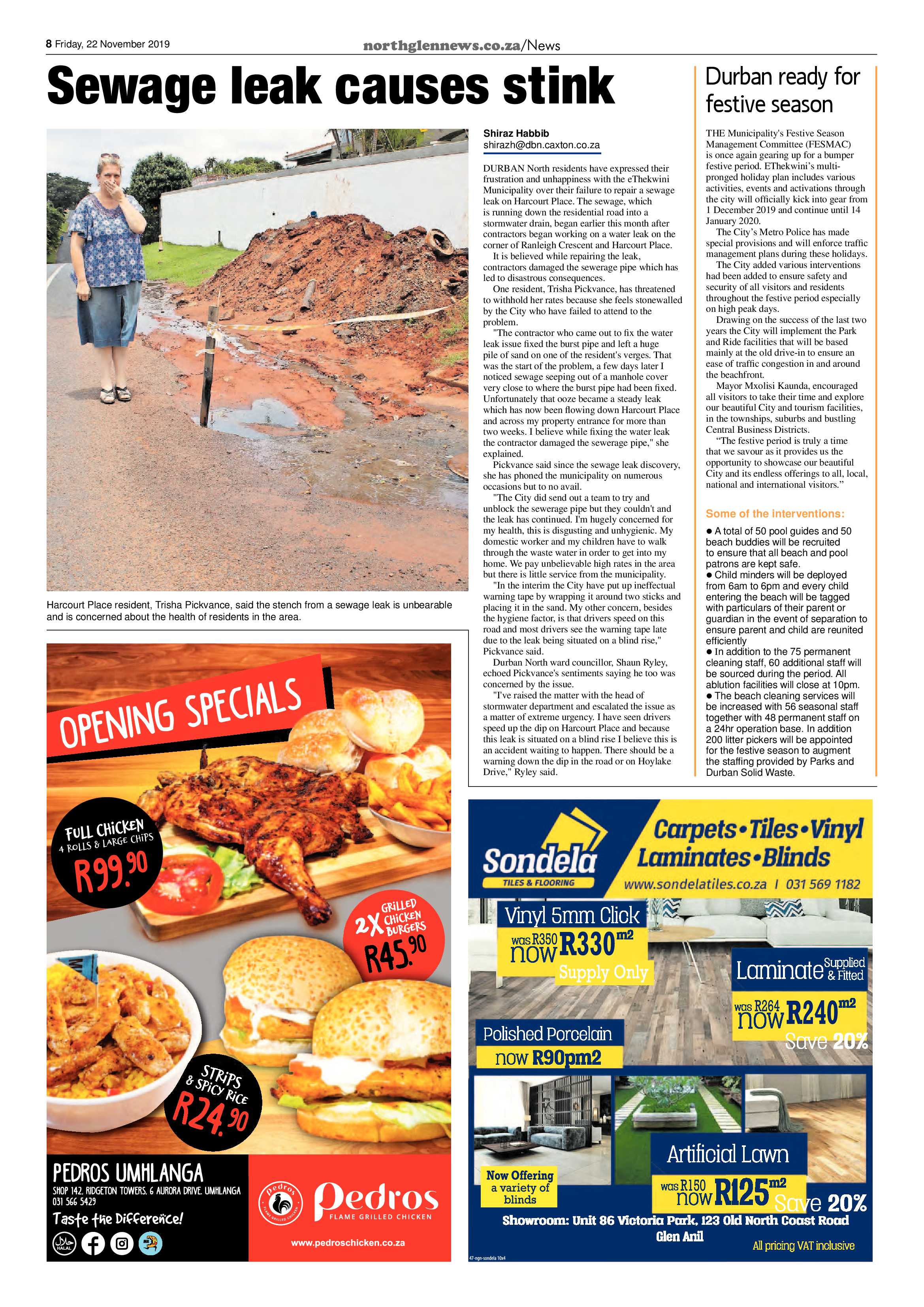 Northglen News 22 November 2019 page 8