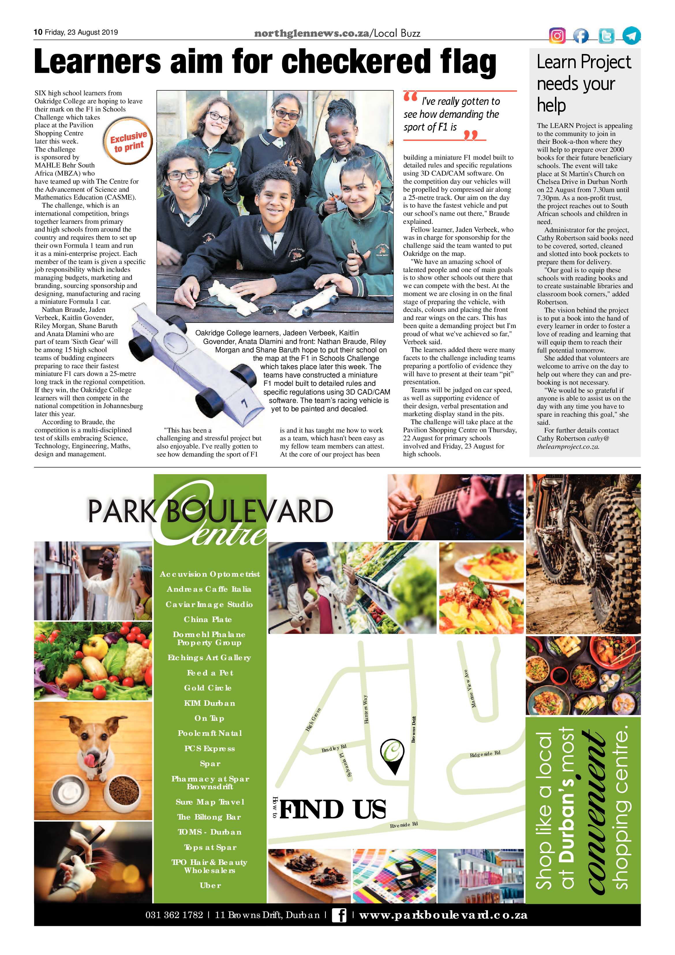 Northglen News 23 August 2019 page 10