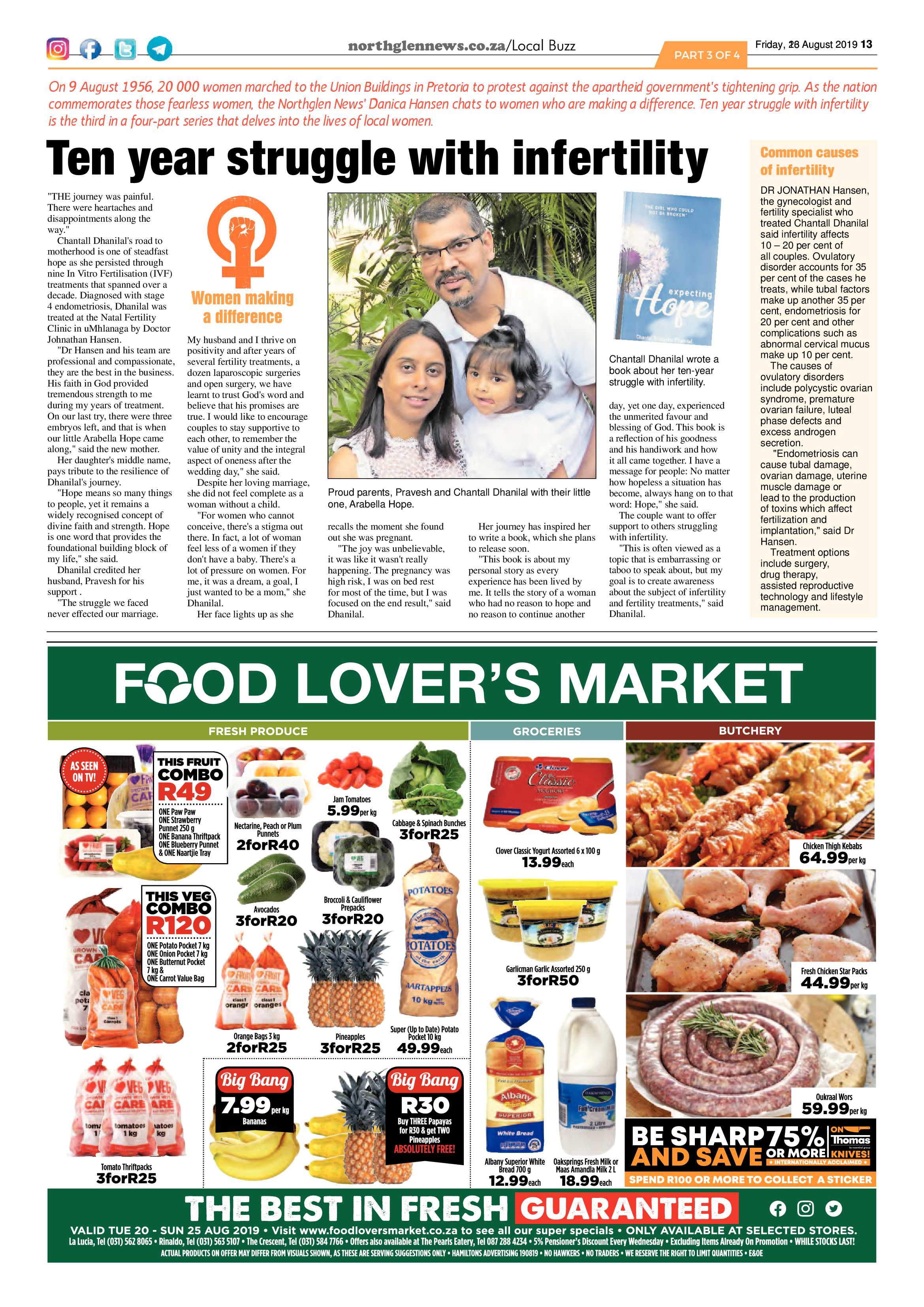 Northglen News 23 August 2019 page 13