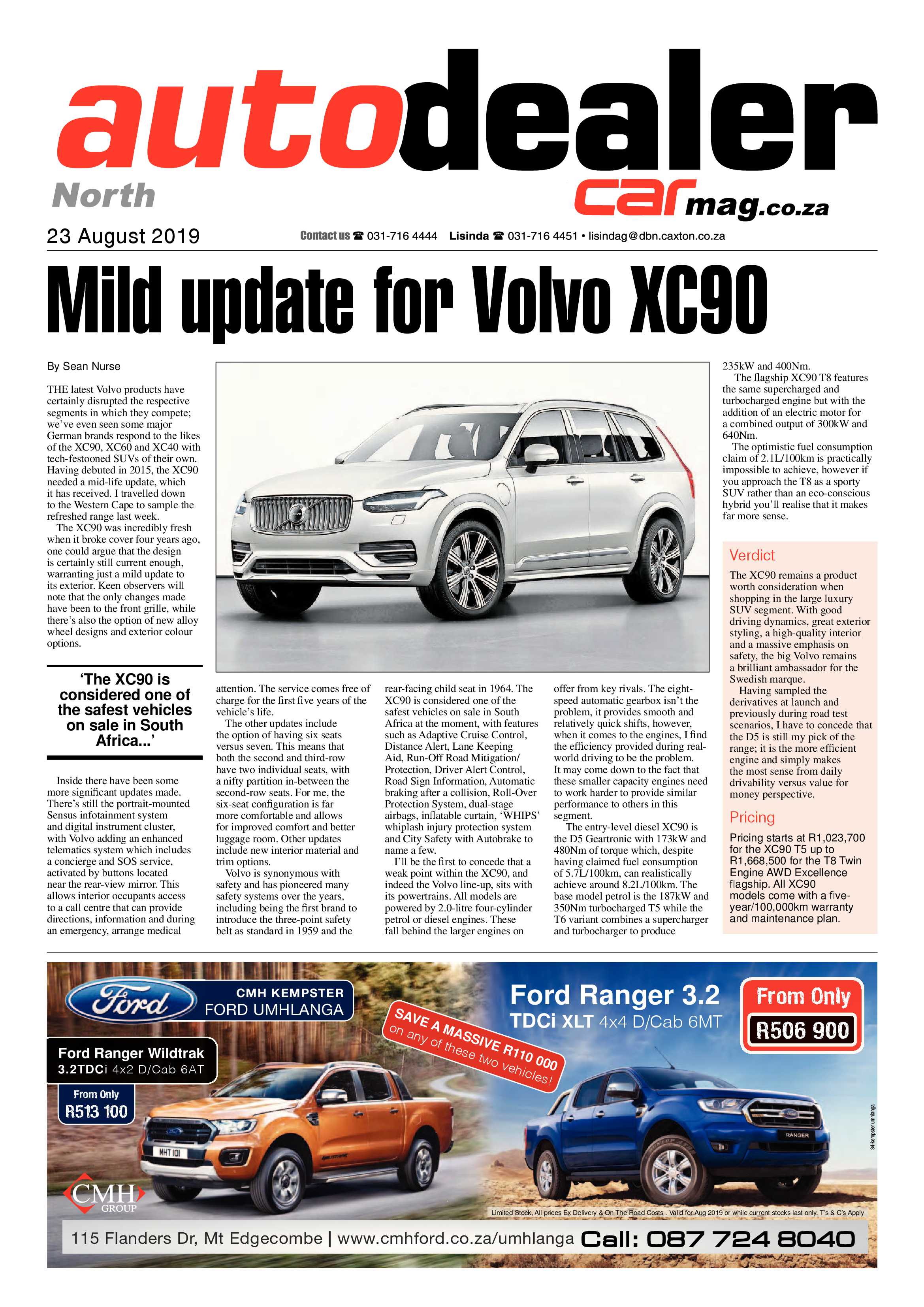 Northglen News 23 August 2019 page 21