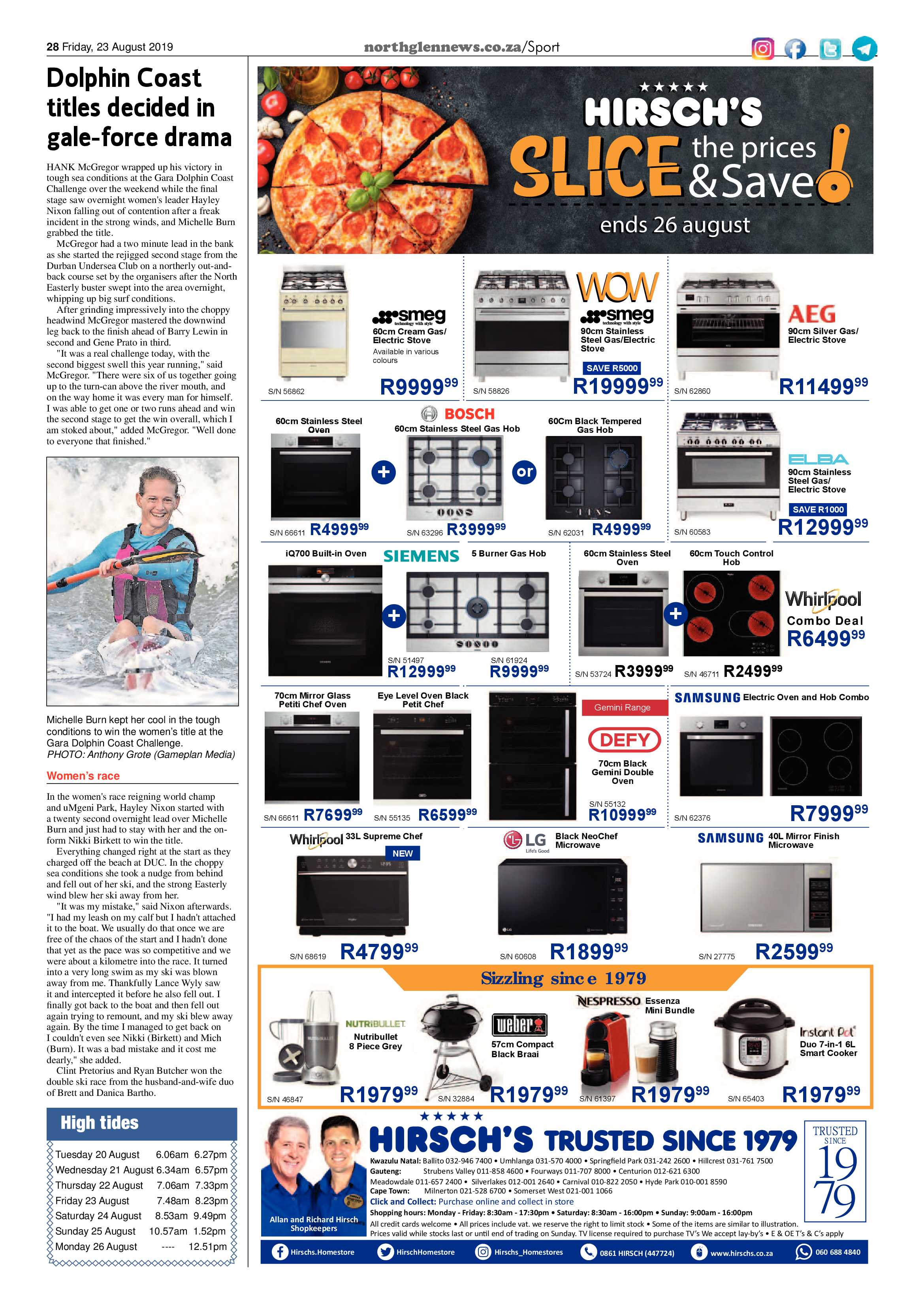 Northglen News 23 August 2019 page 28