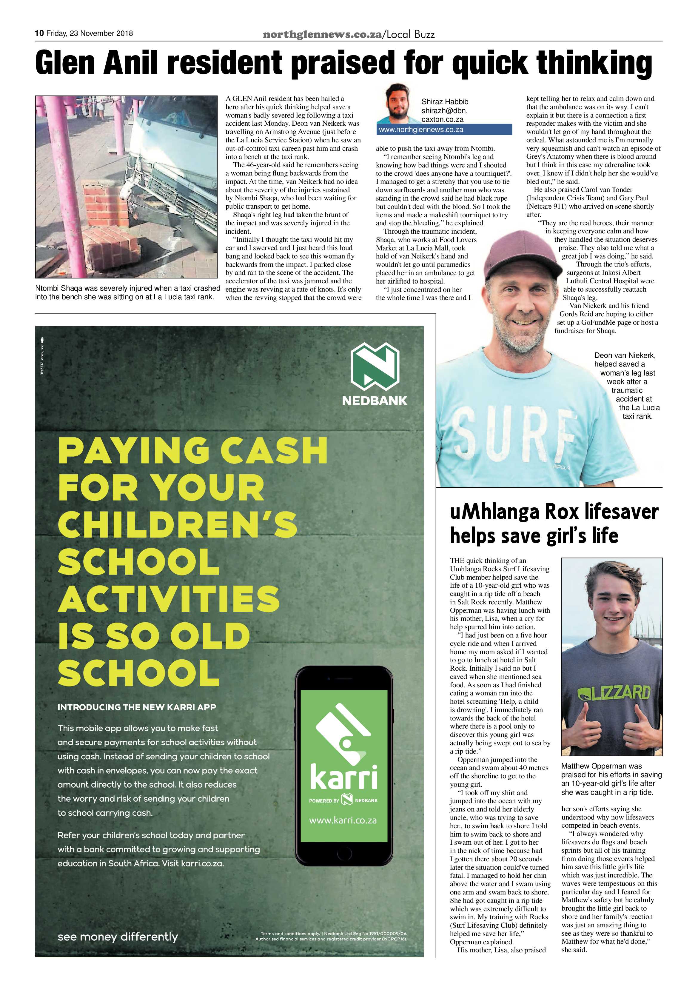 Northglen News 23 November 2018 page 10