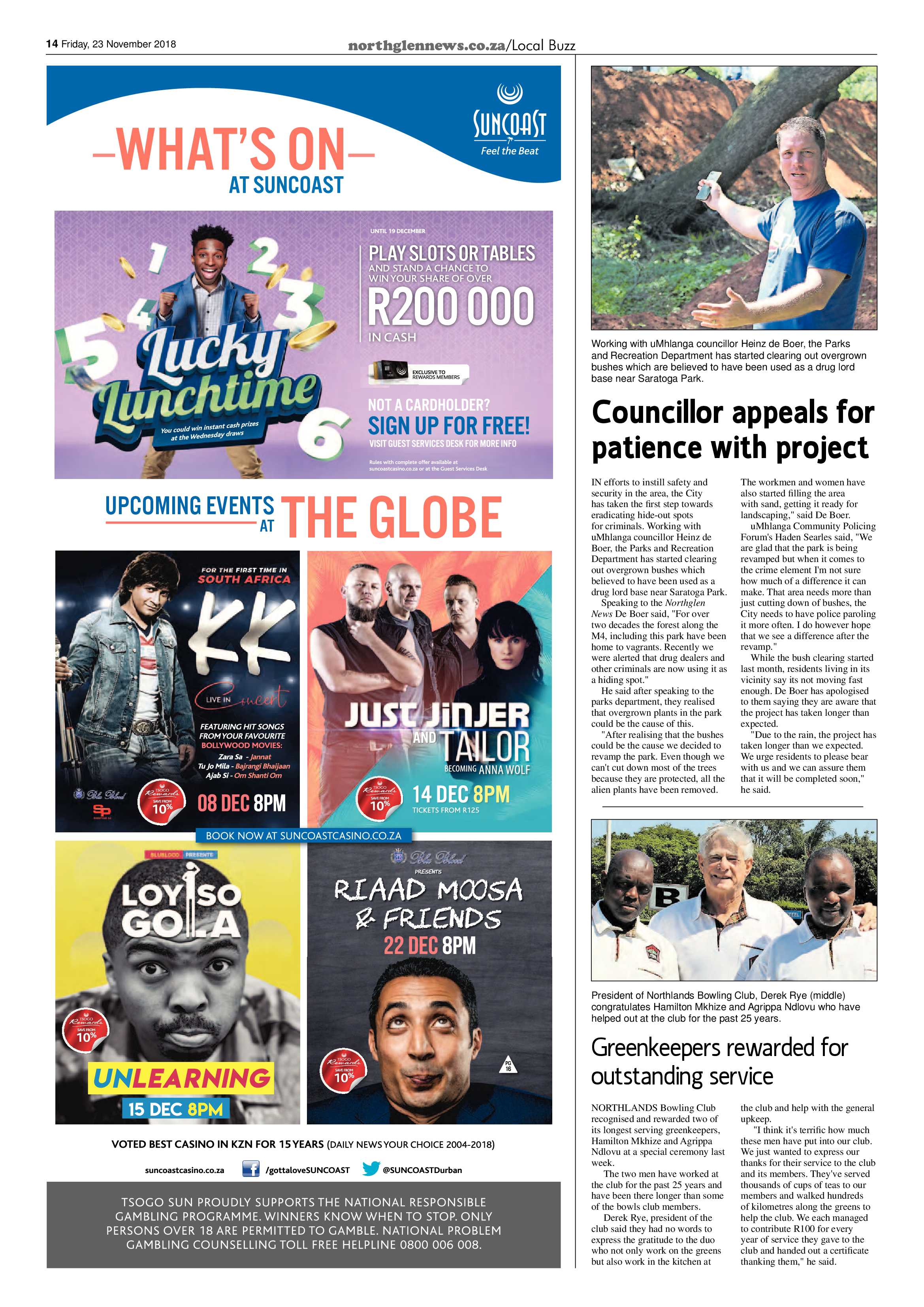 Northglen News 23 November 2018 page 14