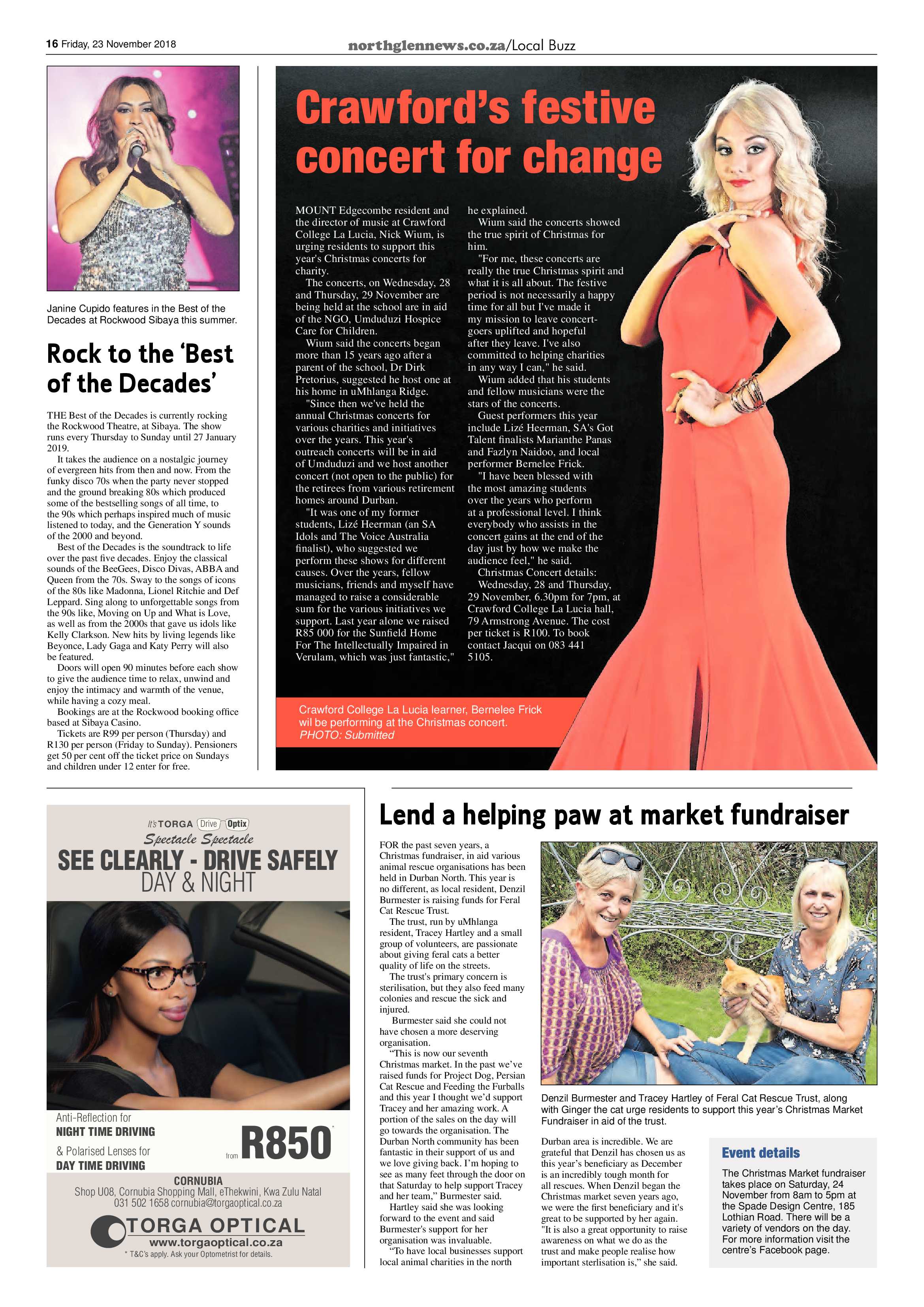 Northglen News 23 November 2018 page 16