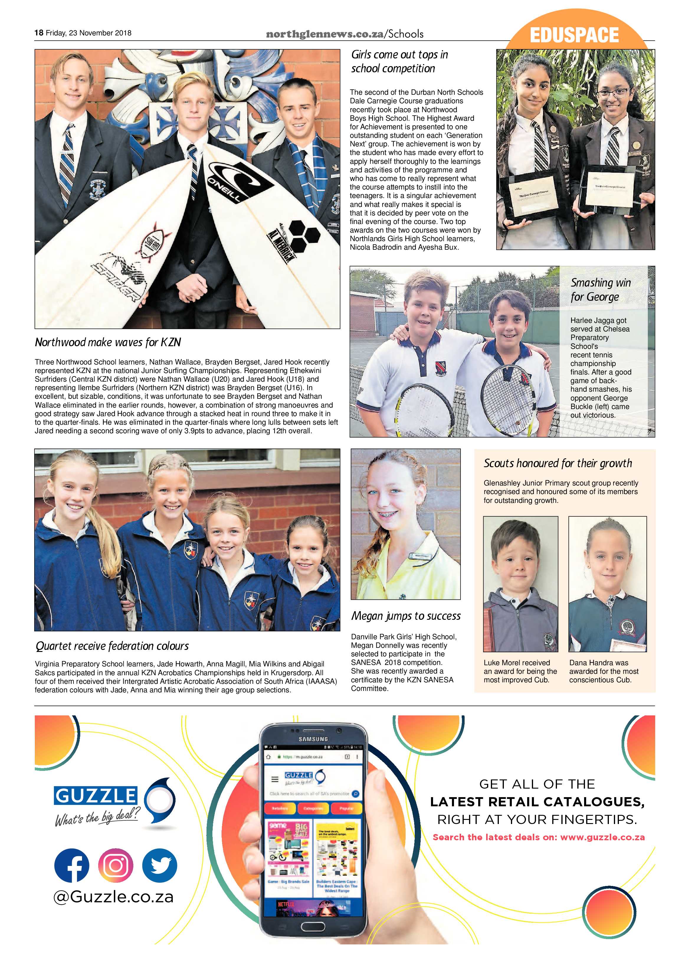 Northglen News 23 November 2018 page 18