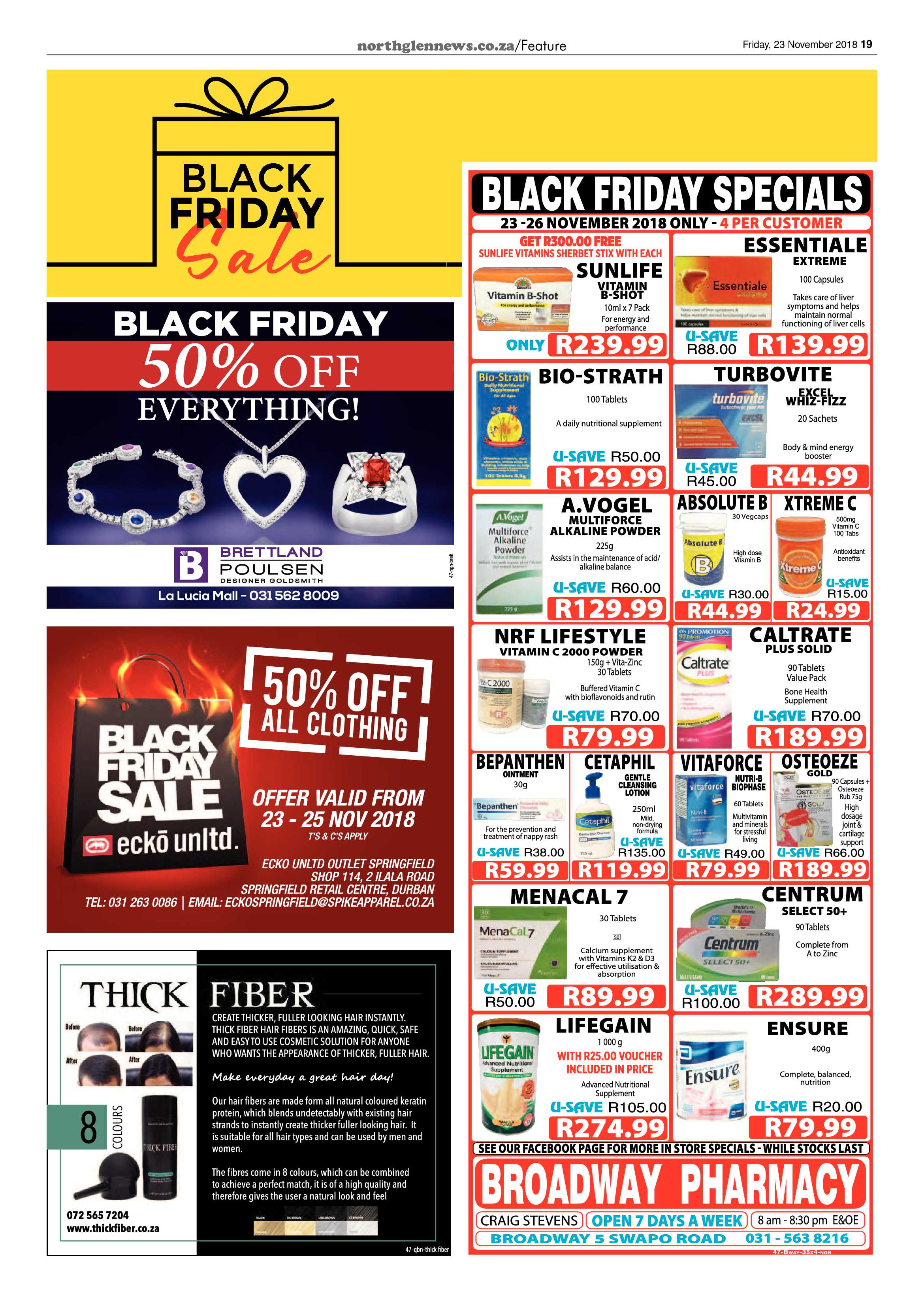 Northglen News 23 November 2018 page 19