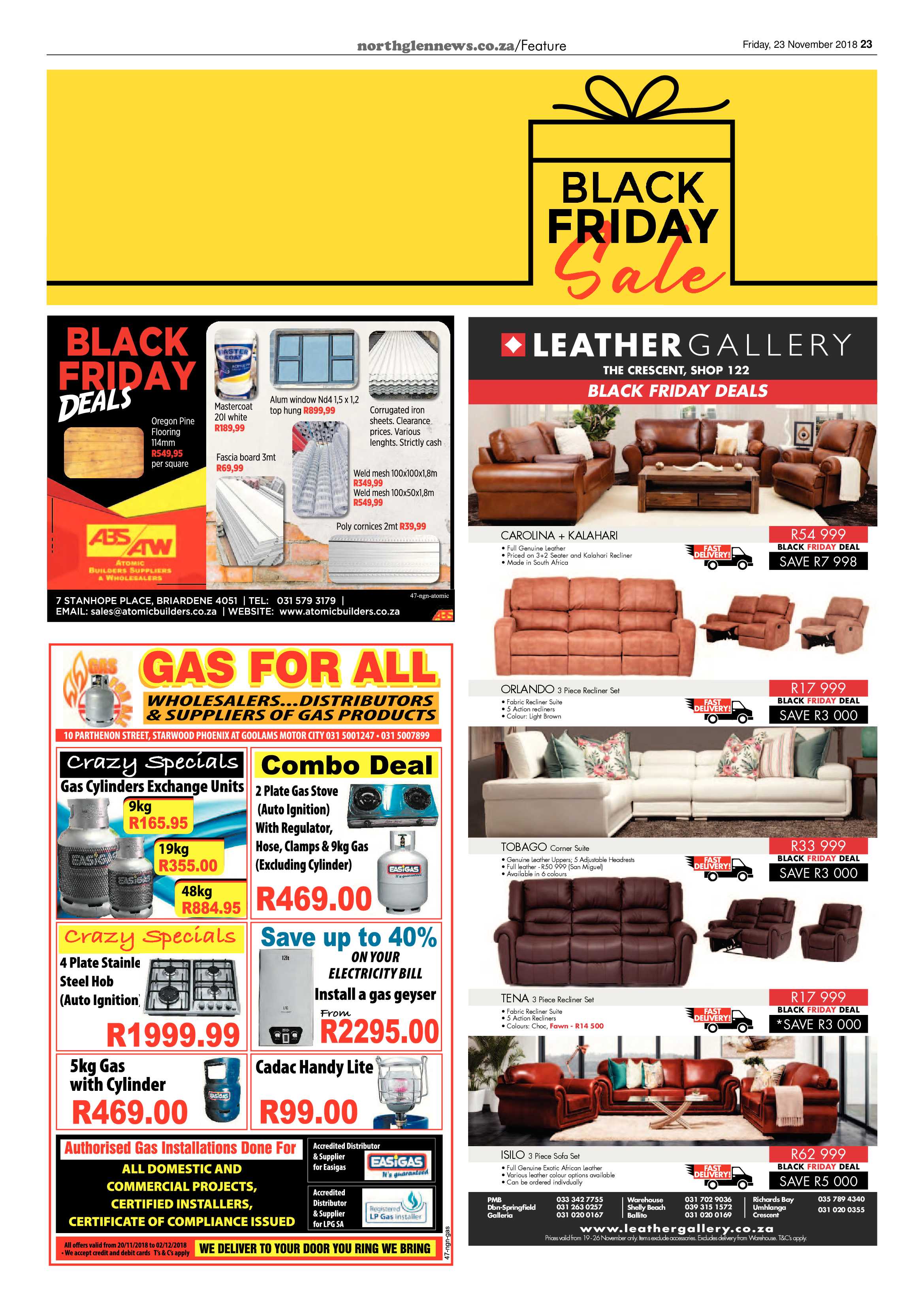 Northglen News 23 November 2018 page 23
