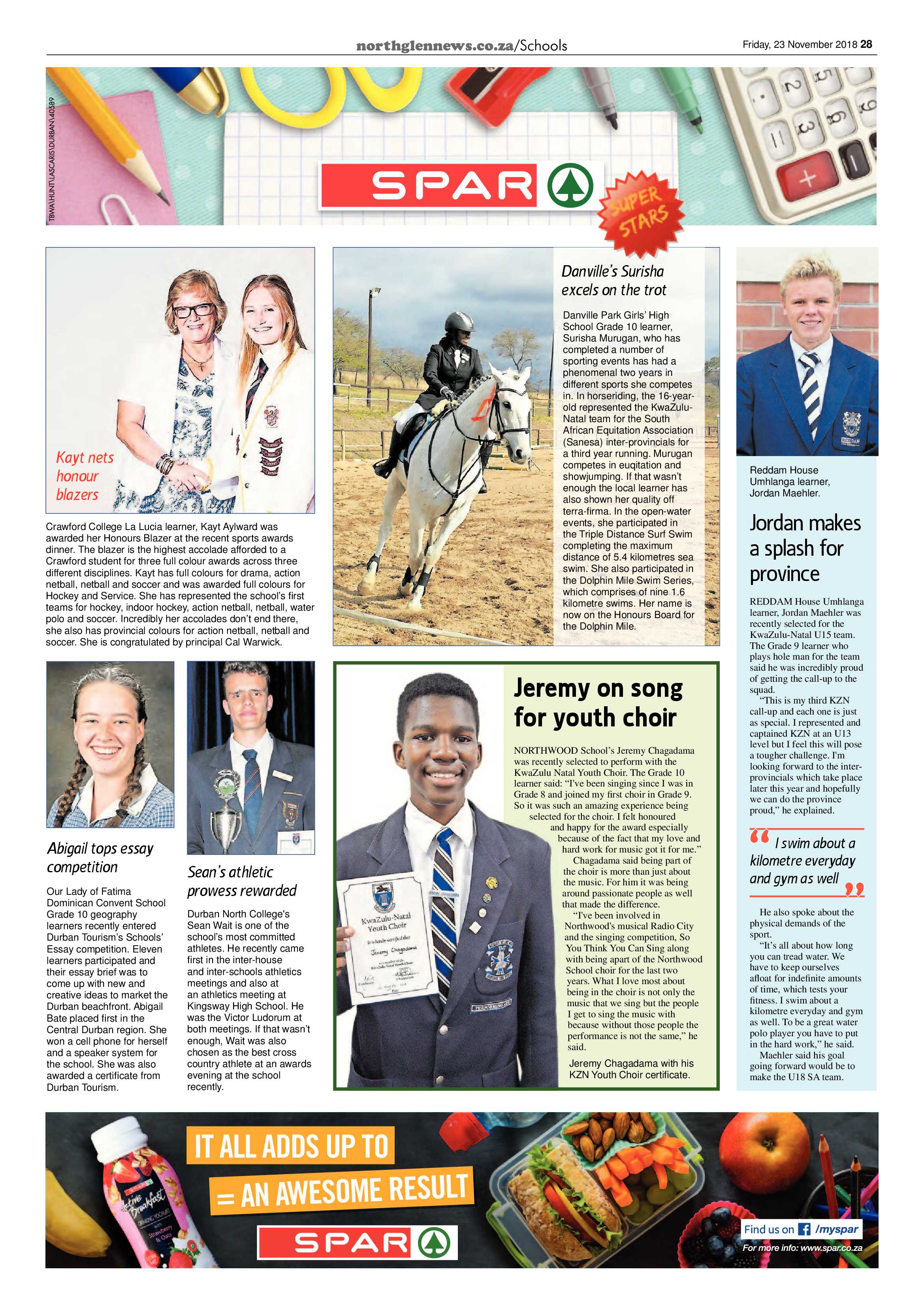 Northglen News 23 November 2018 page 28