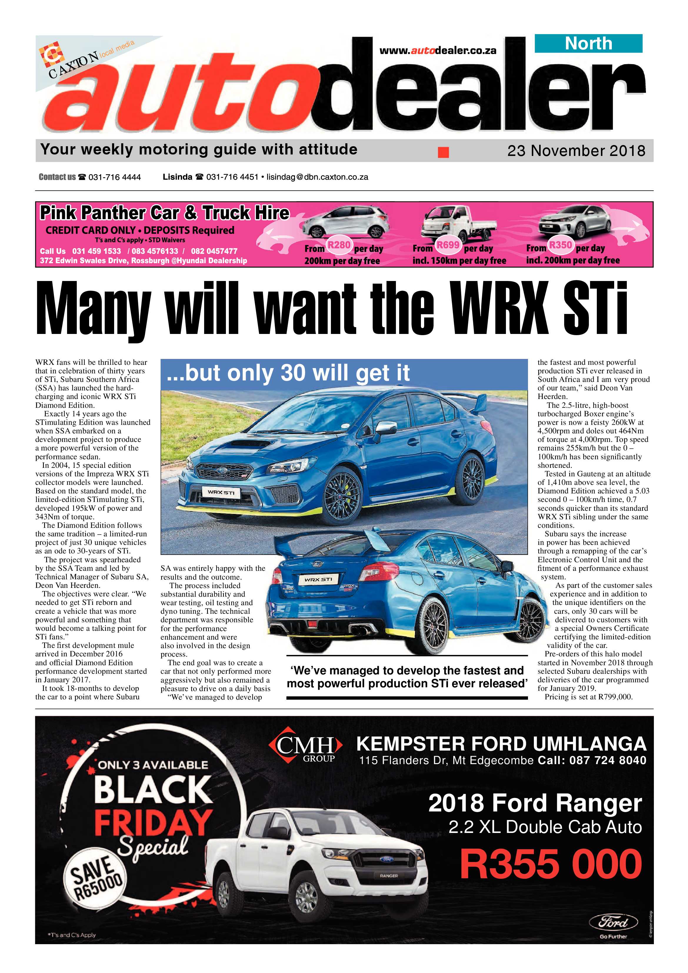 Northglen News 23 November 2018 page 31
