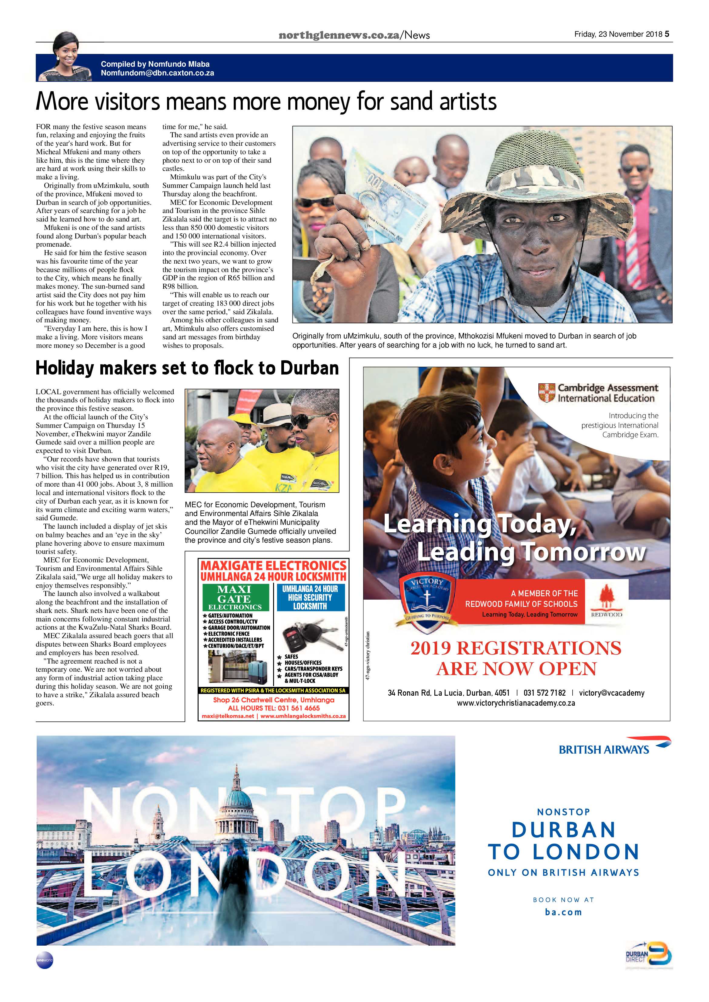 Northglen News 23 November 2018 page 5