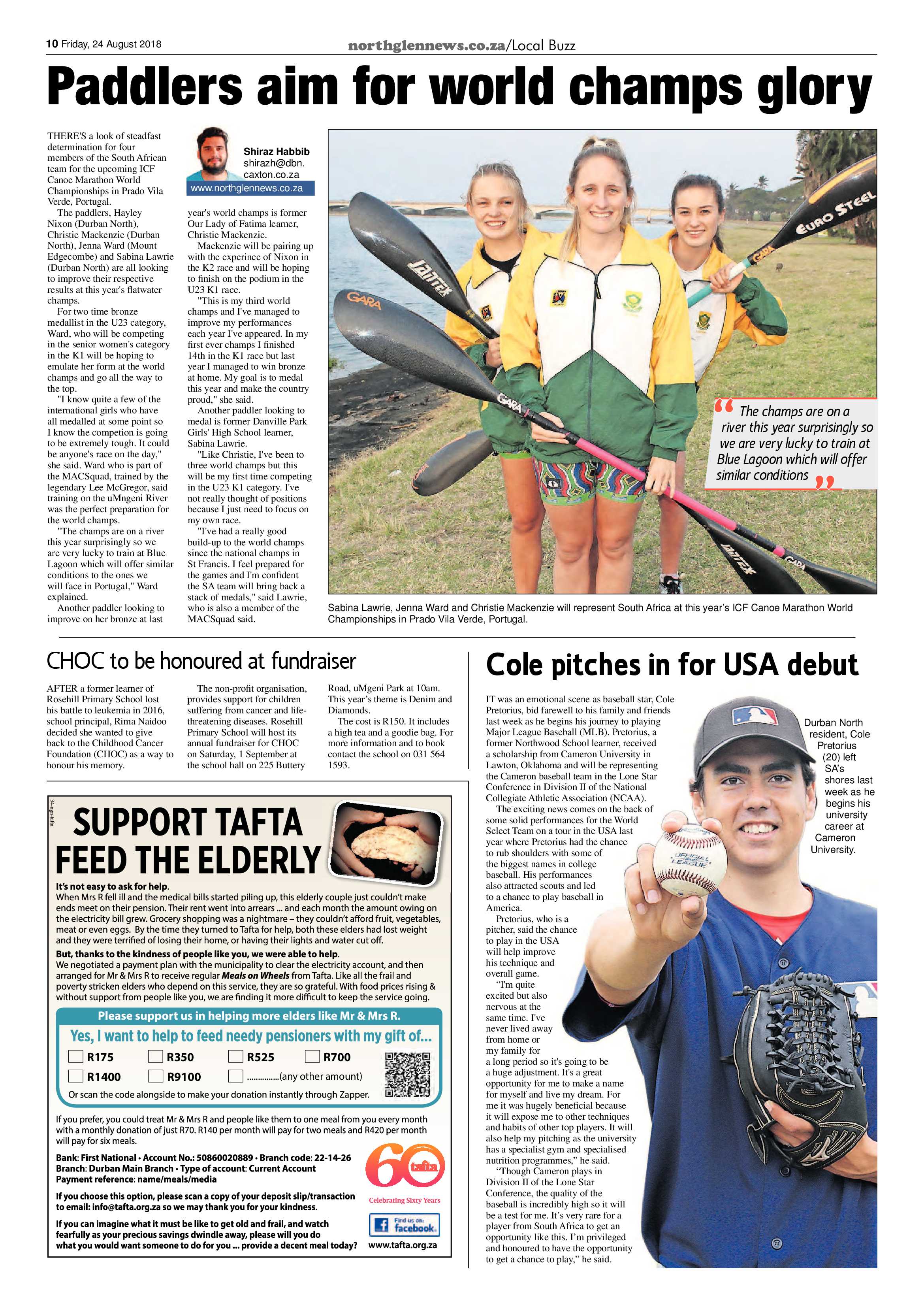 Northglen News 24 August 2018 page 10
