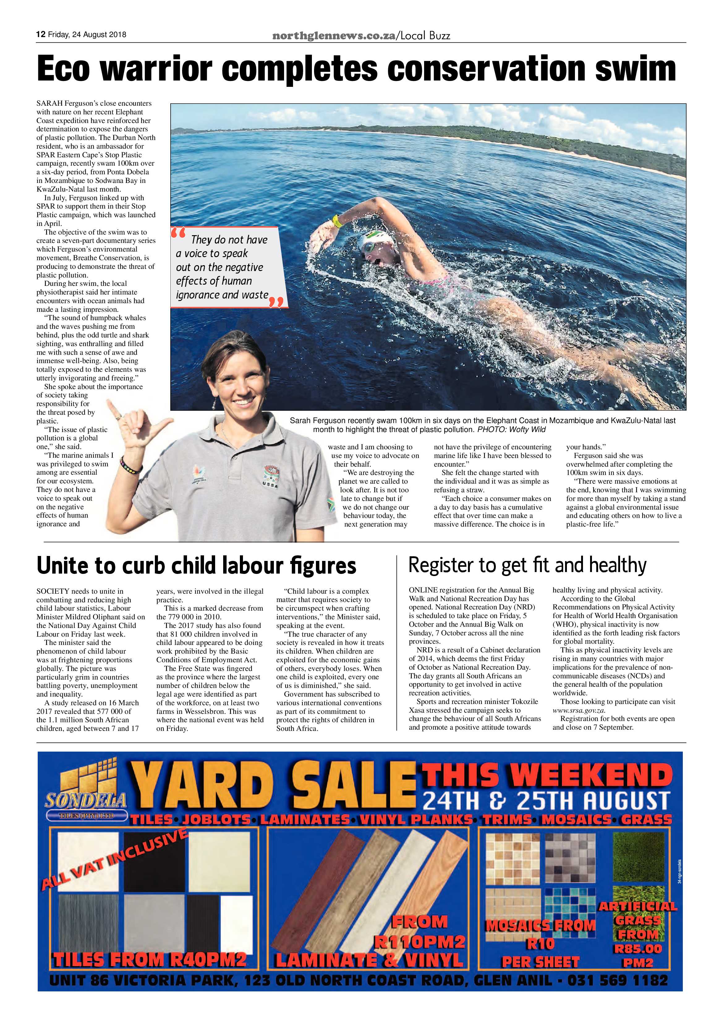 Northglen News 24 August 2018 page 12
