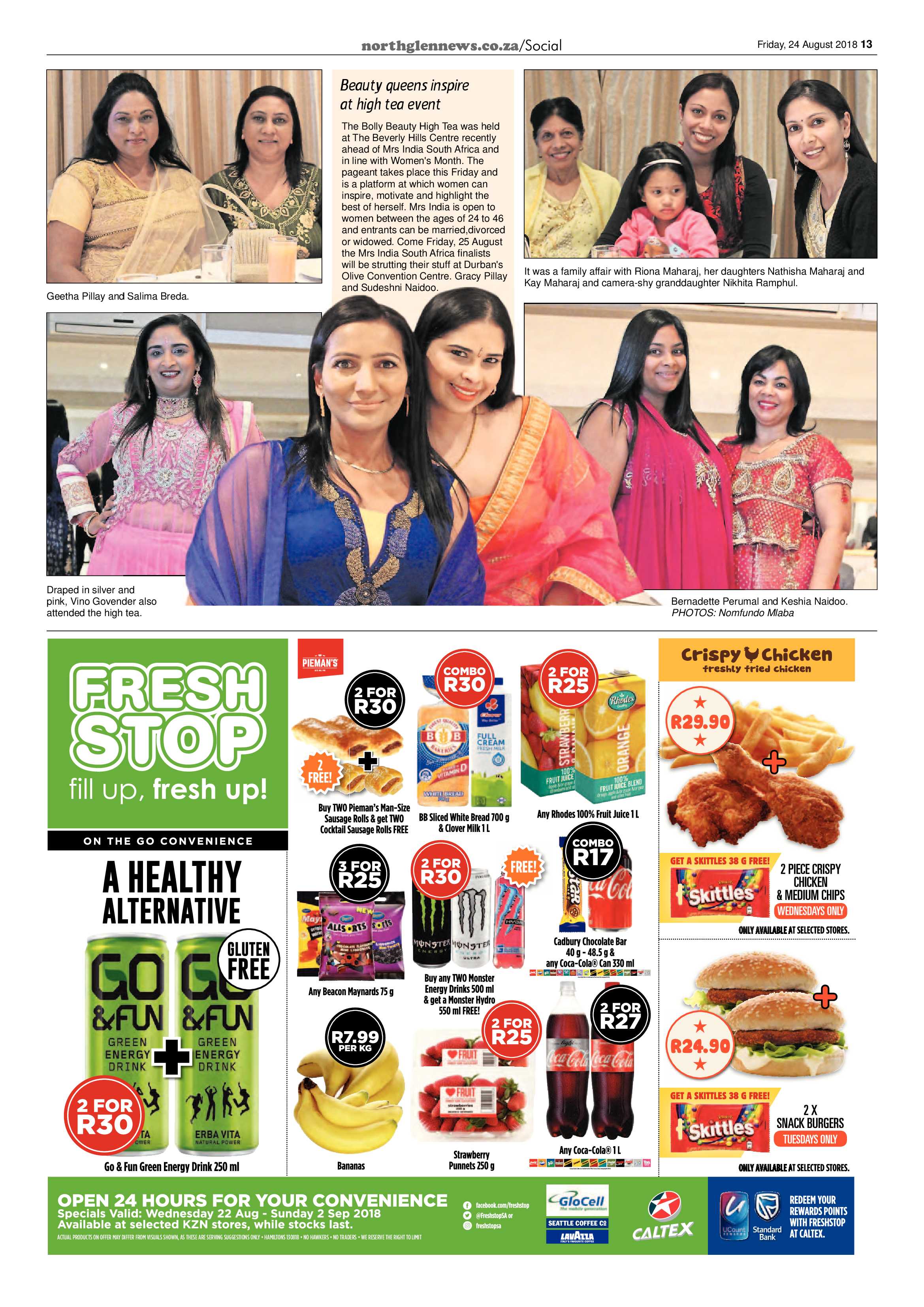 Northglen News 24 August 2018 page 13