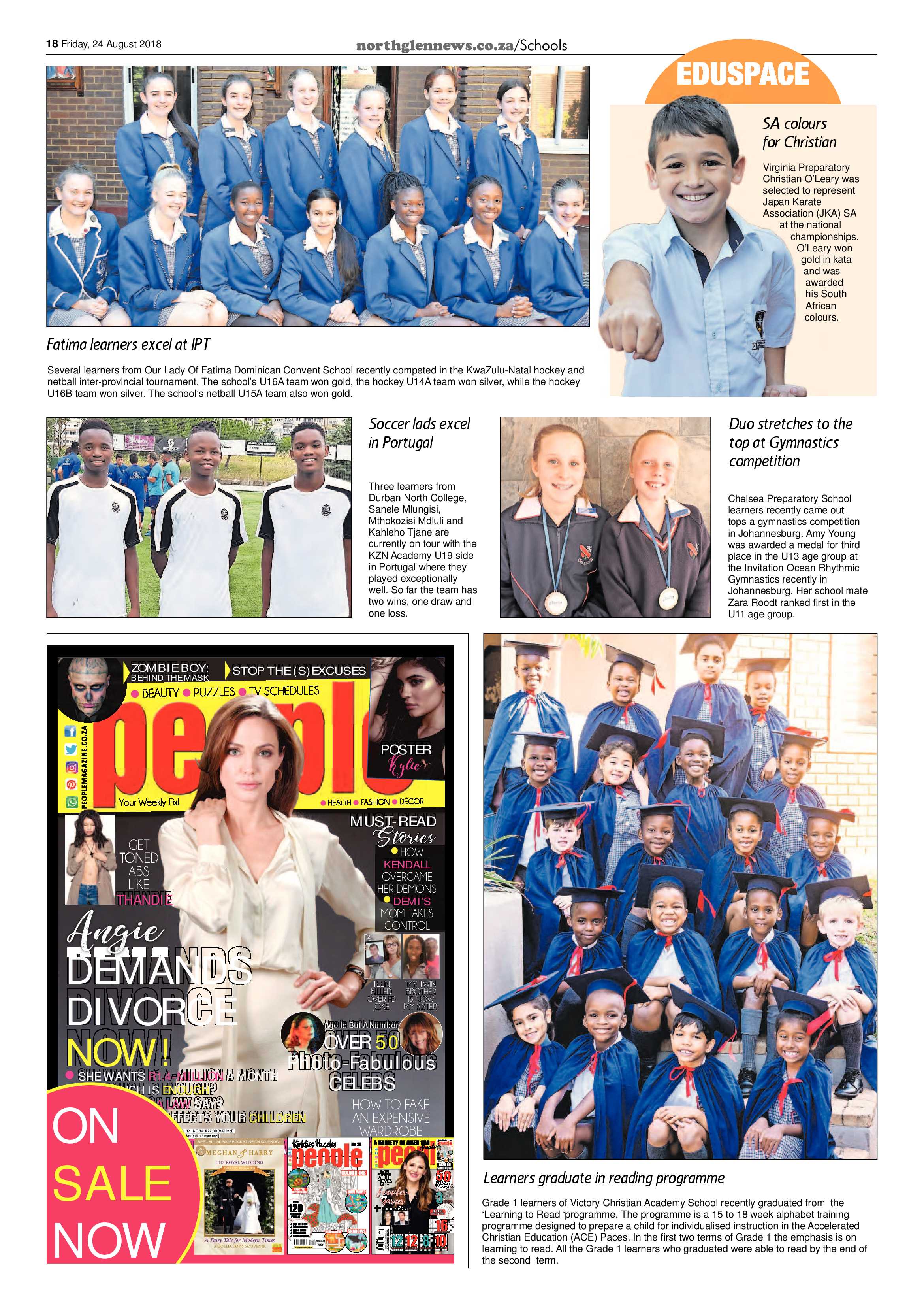 Northglen News 24 August 2018 page 18