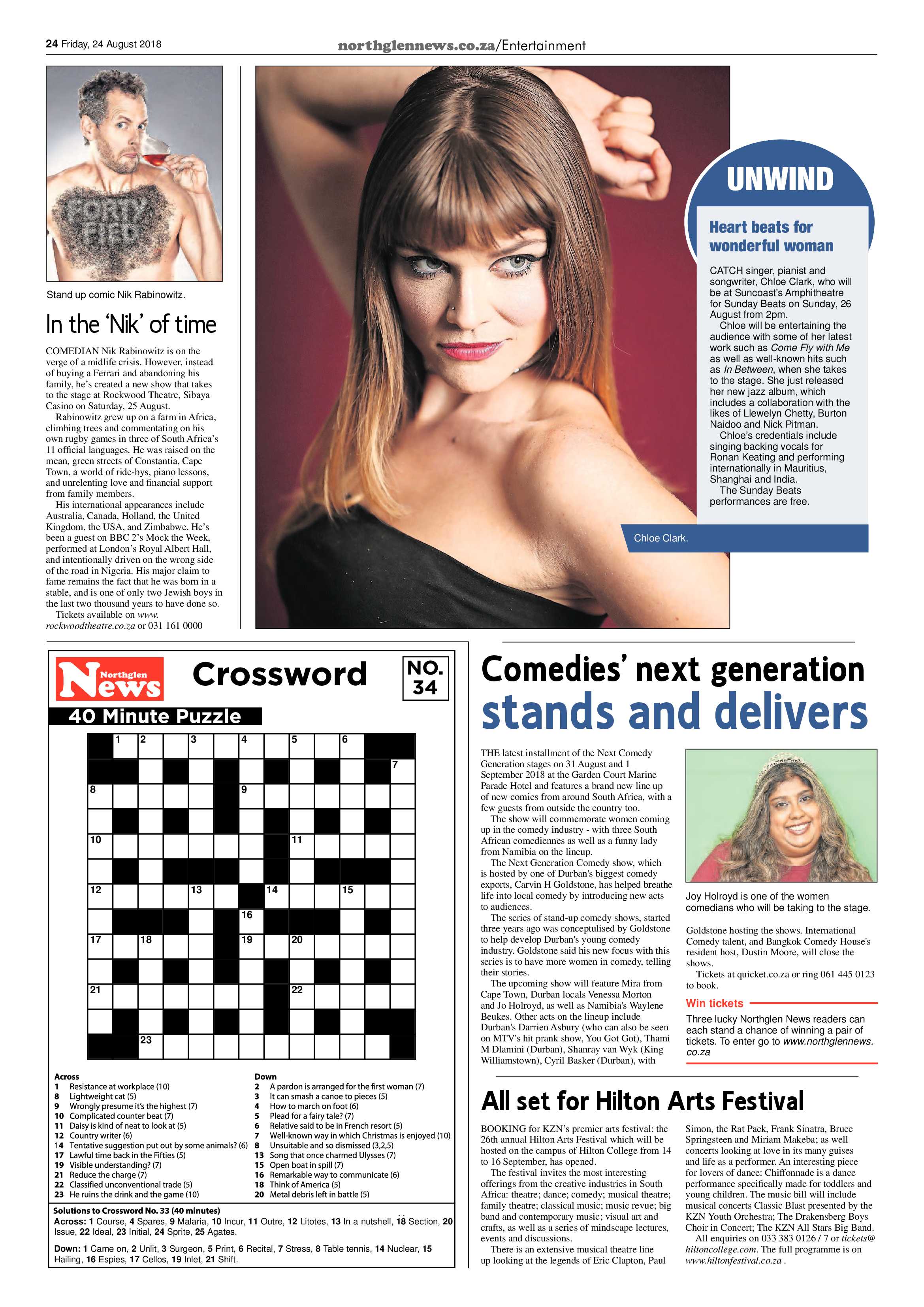 Northglen News 24 August 2018 page 24