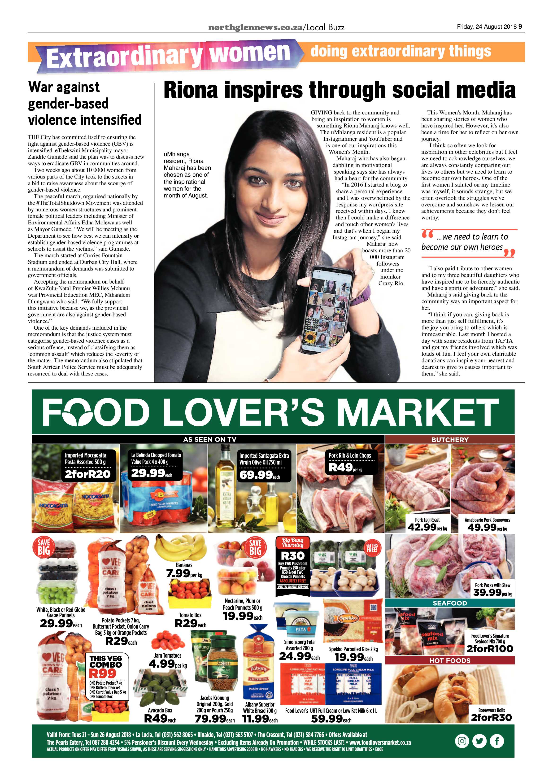 Northglen News 24 August 2018 page 9
