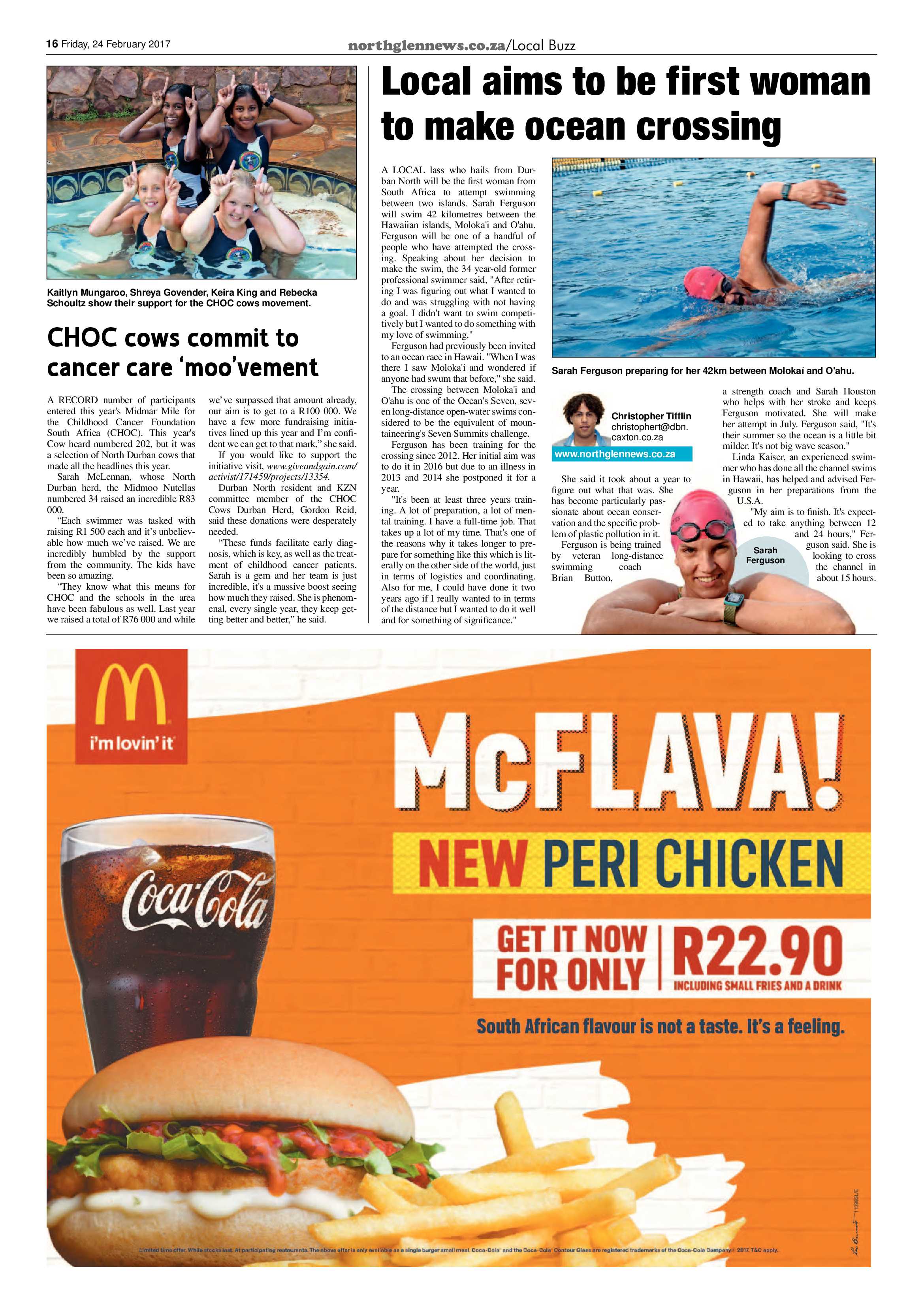 Northglen News 24 February 2017 page 16