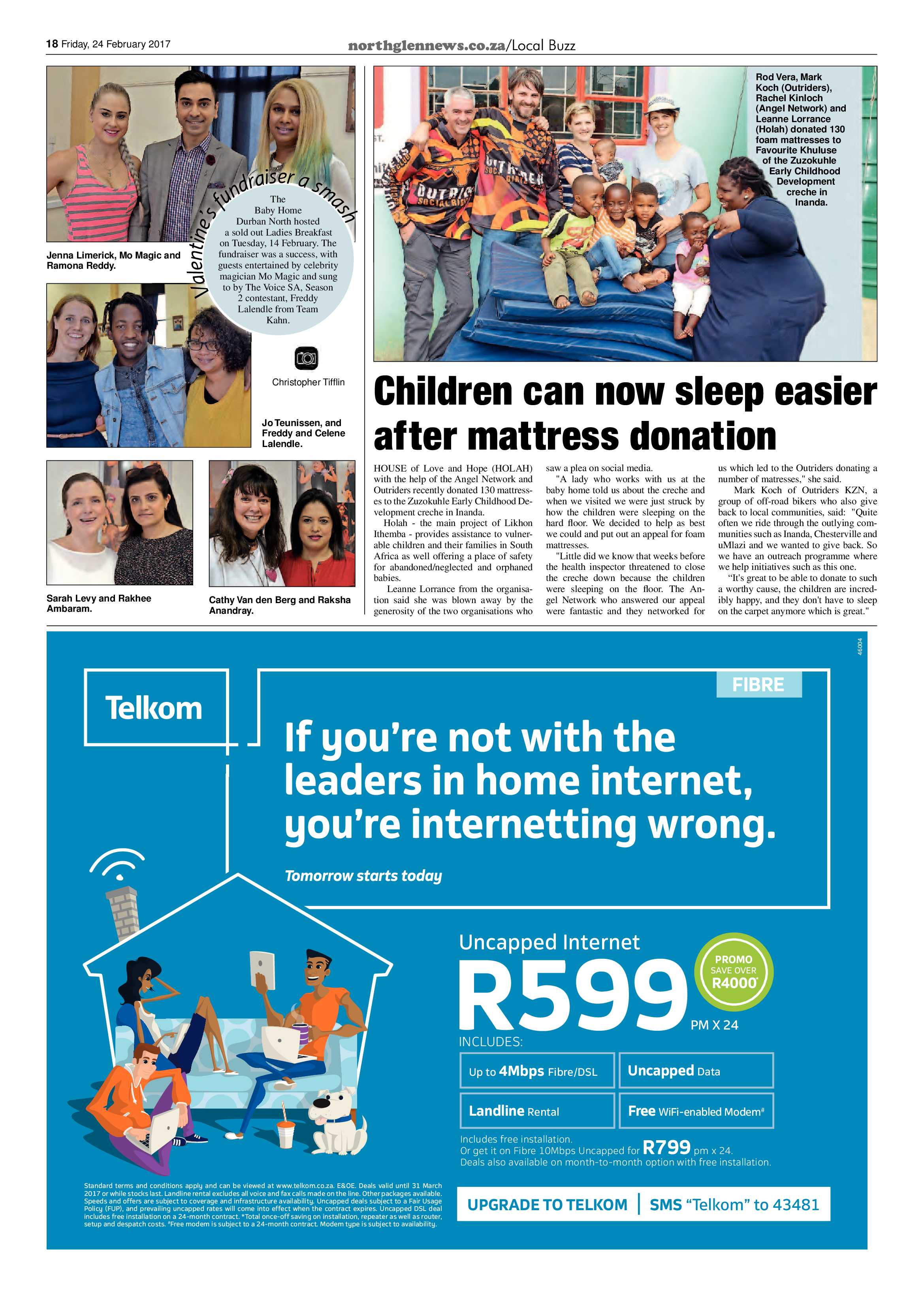 Northglen News 24 February 2017 page 18