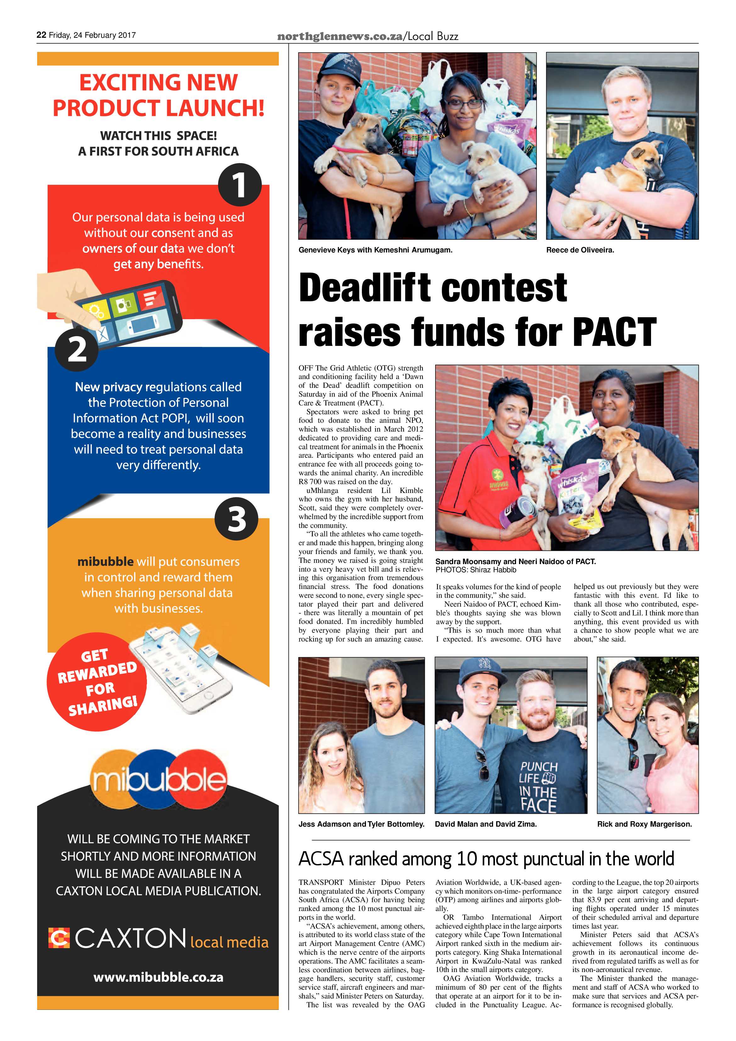 Northglen News 24 February 2017 page 22