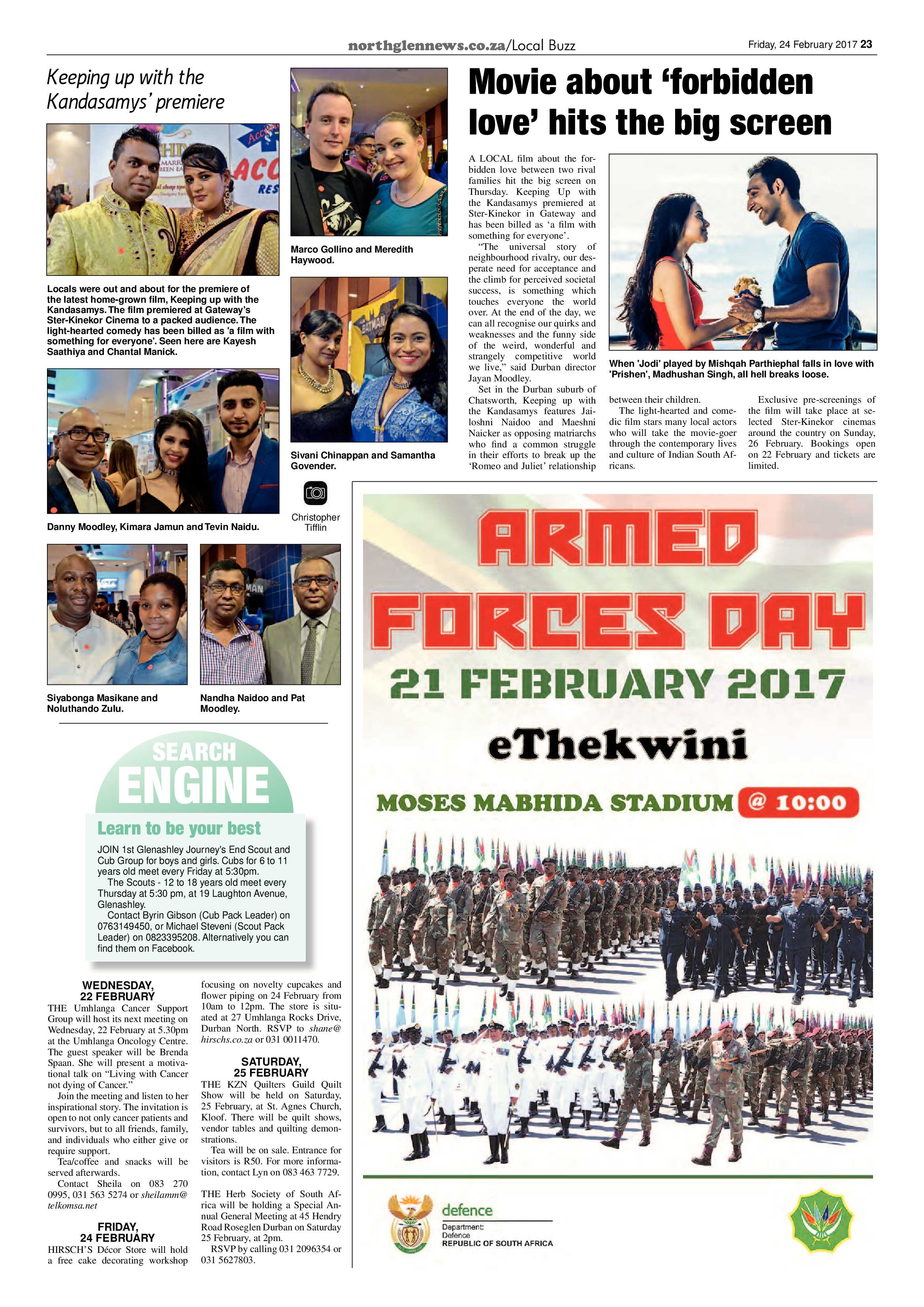 Northglen News 24 February 2017 page 23