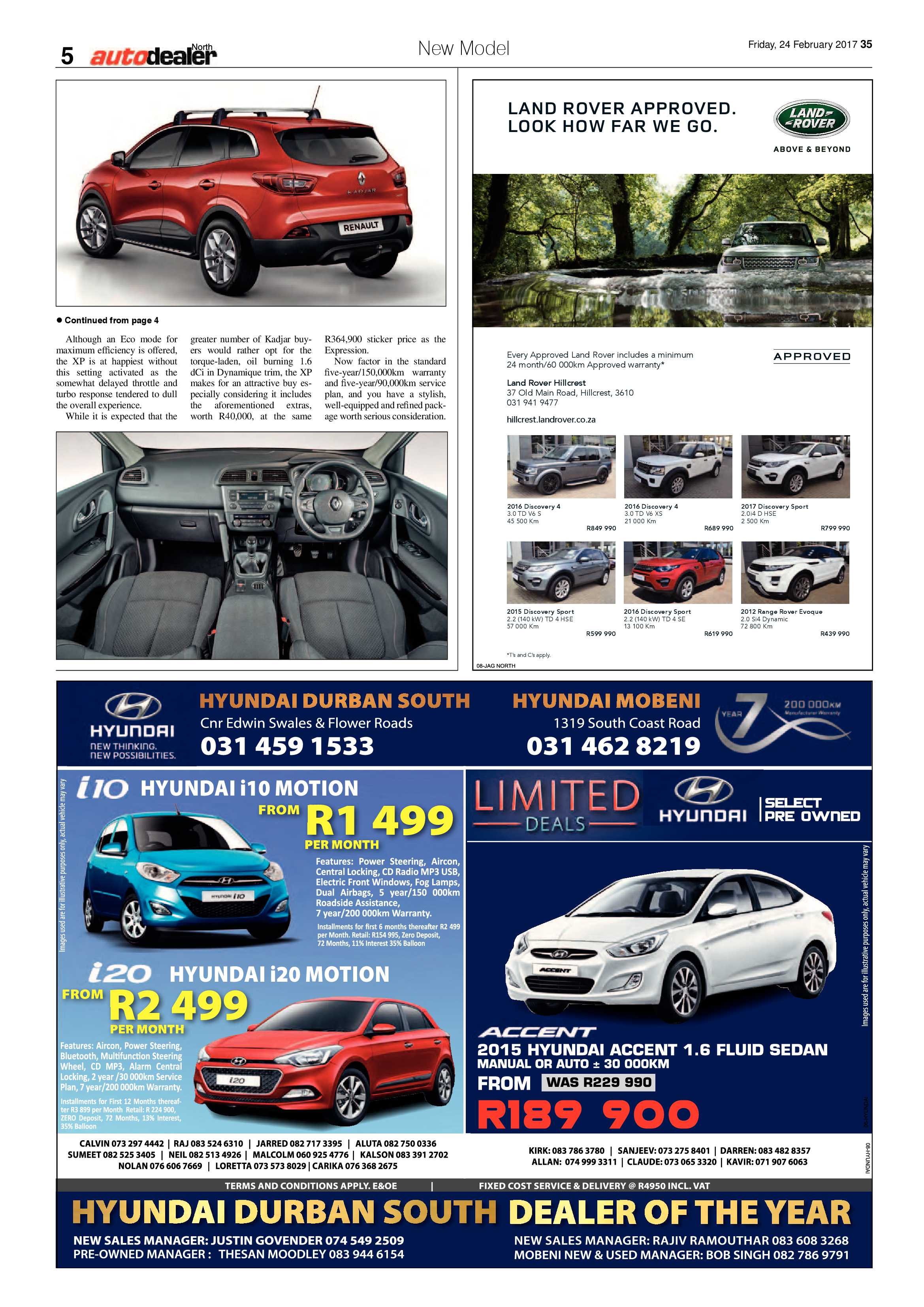Northglen News 24 February 2017 page 34