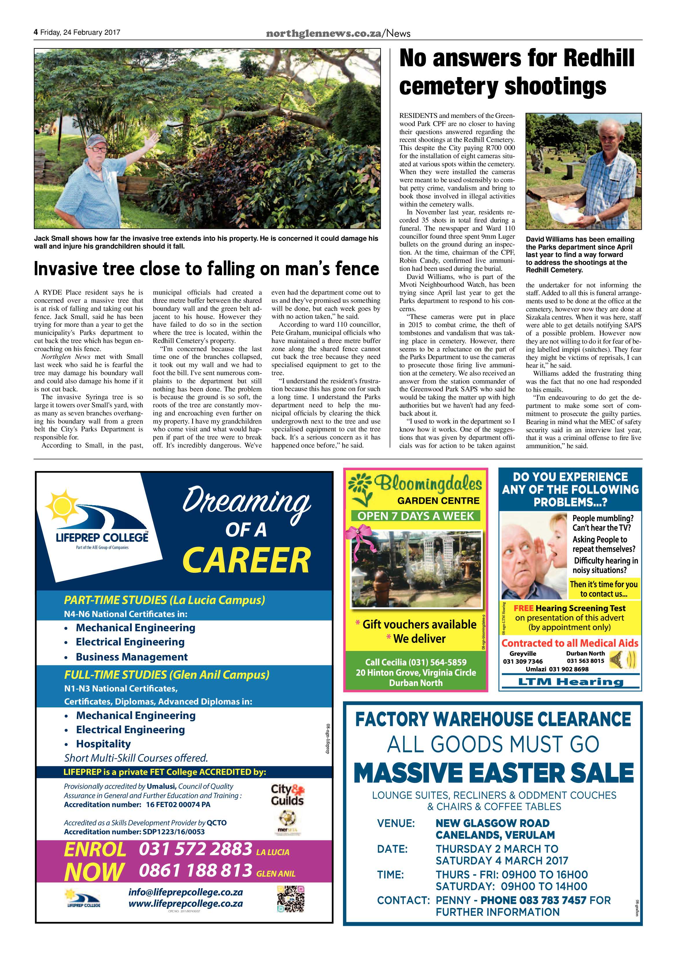 Northglen News 24 February 2017 page 4