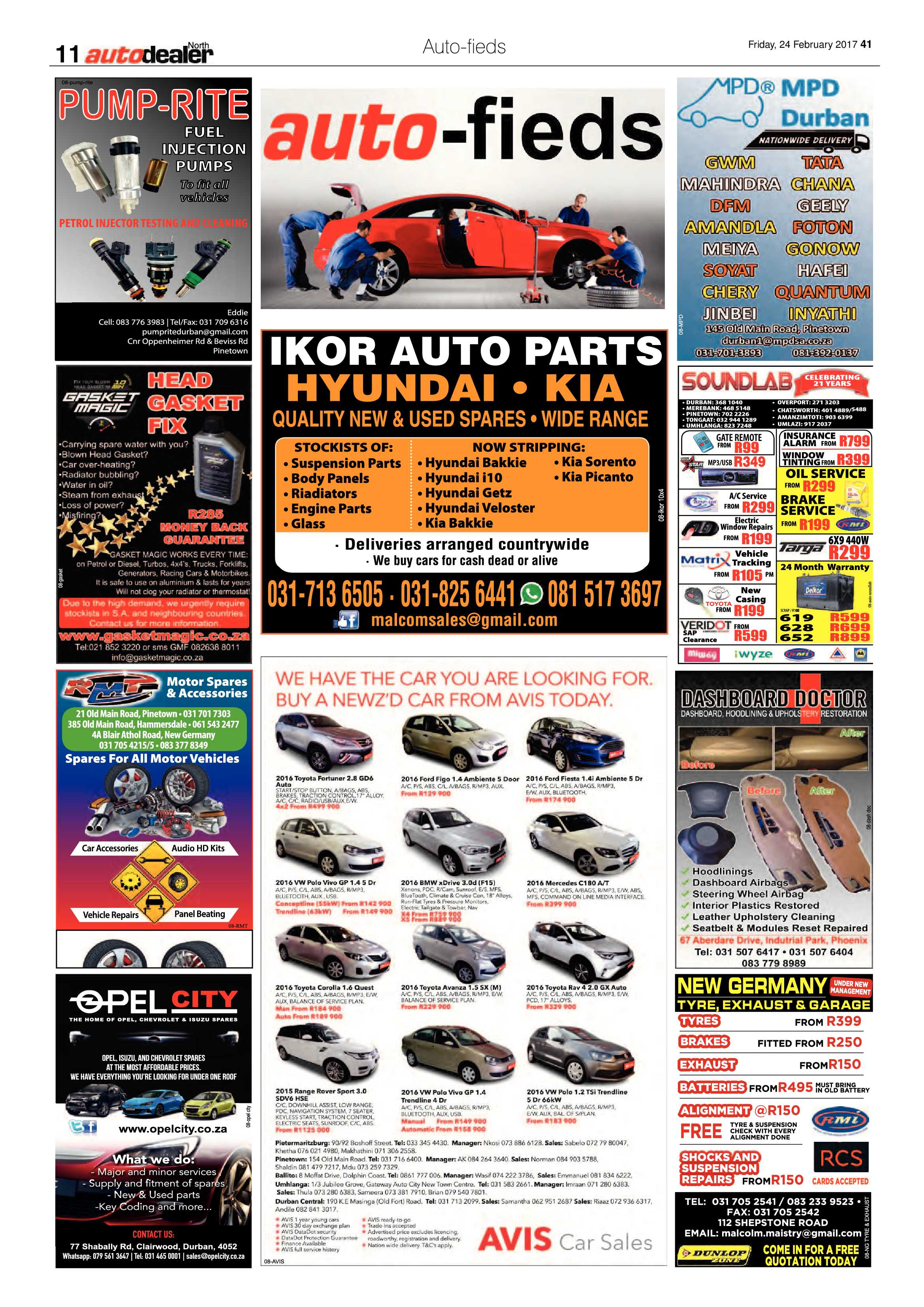 Northglen News 24 February 2017 page 40