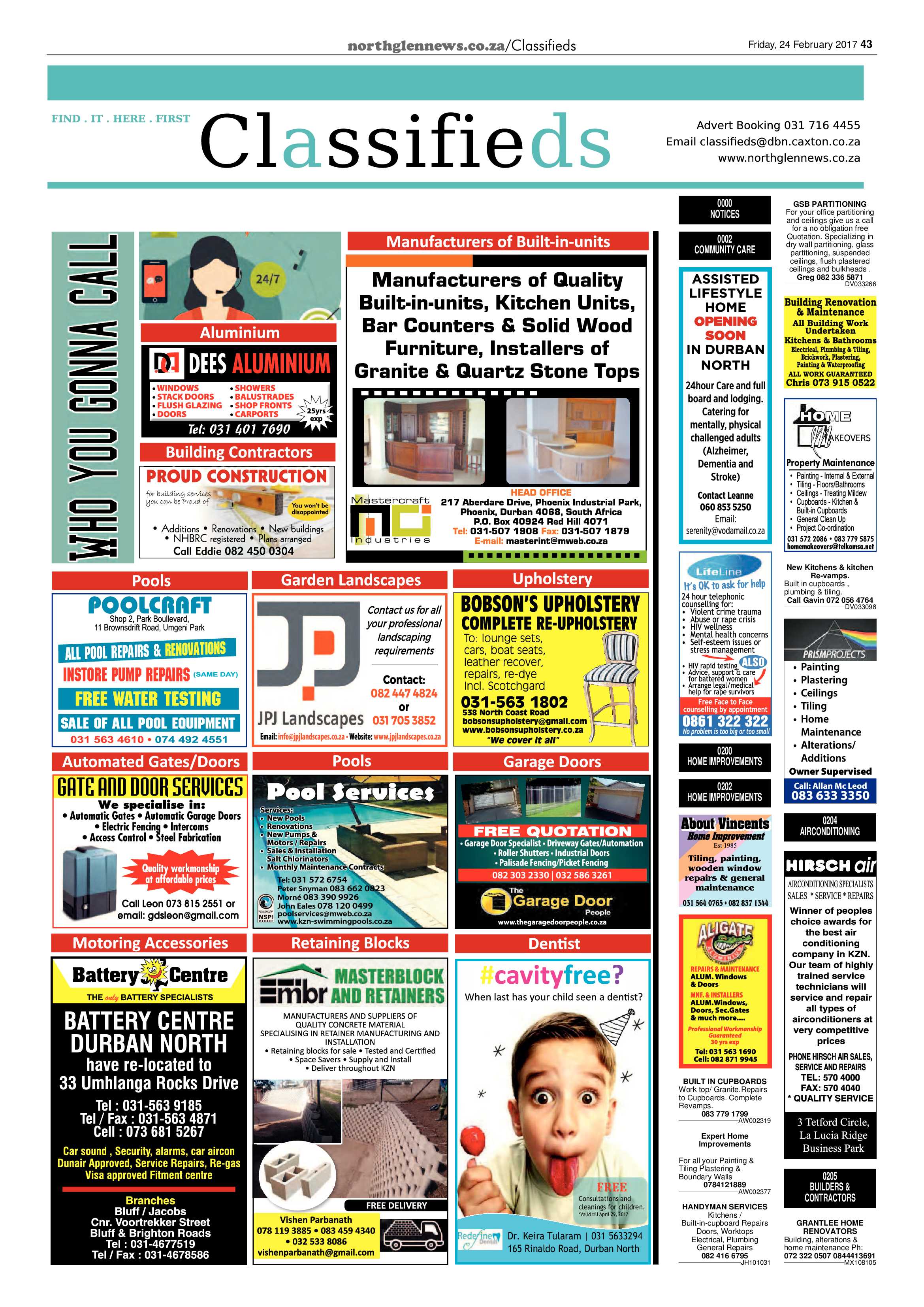 Northglen News 24 February 2017 page 42