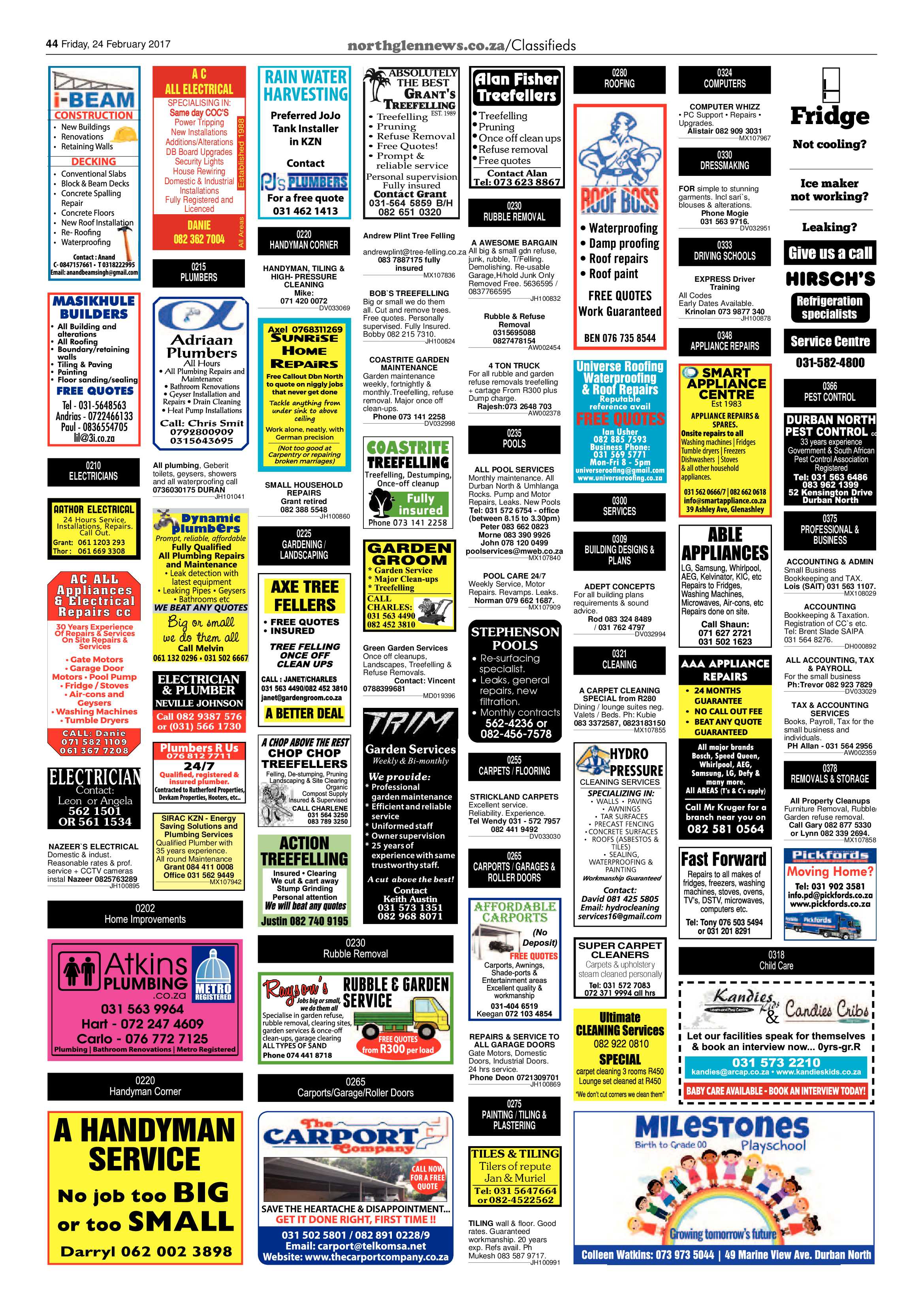 Northglen News 24 February 2017 page 43