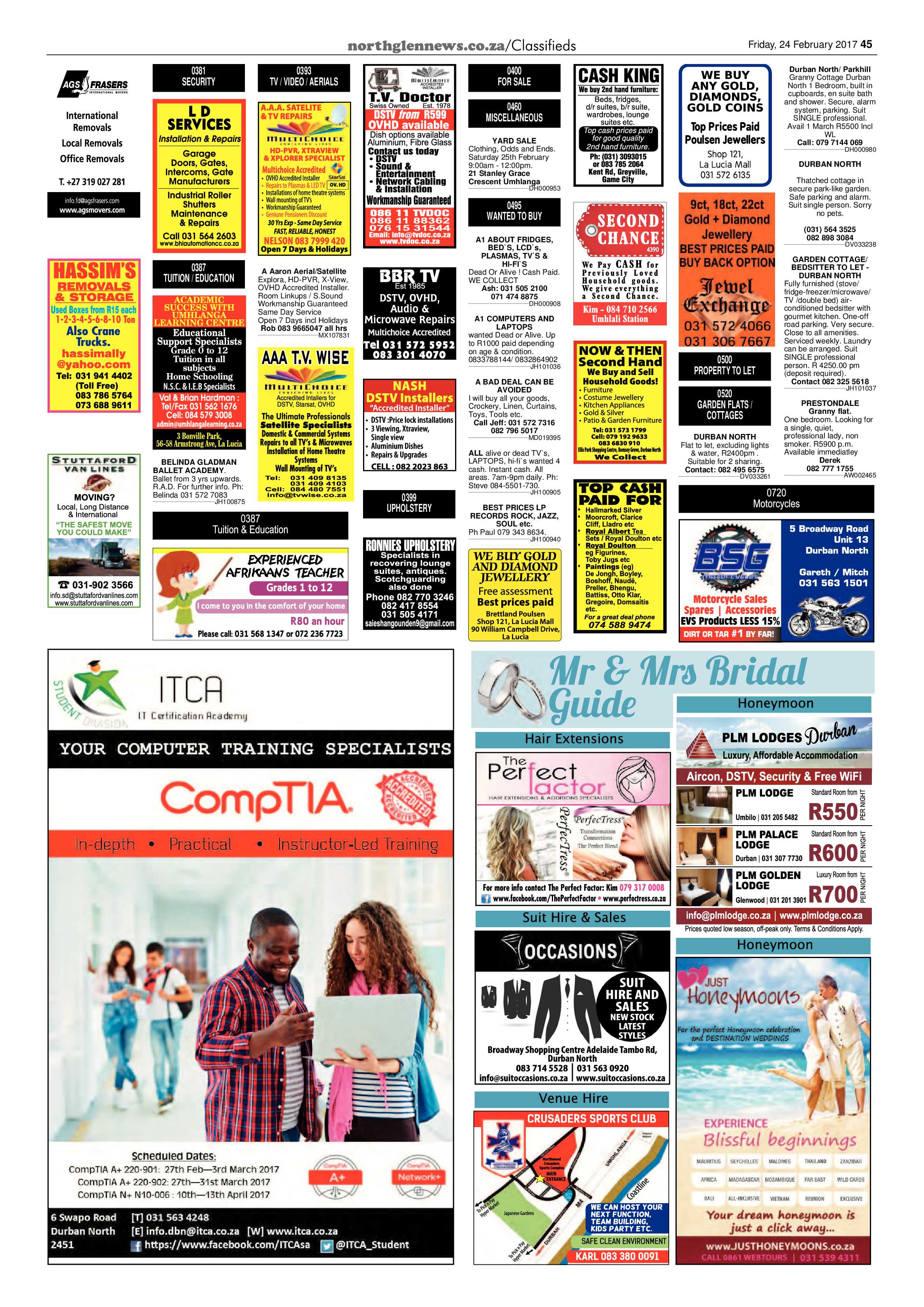 Northglen News 24 February 2017 page 44