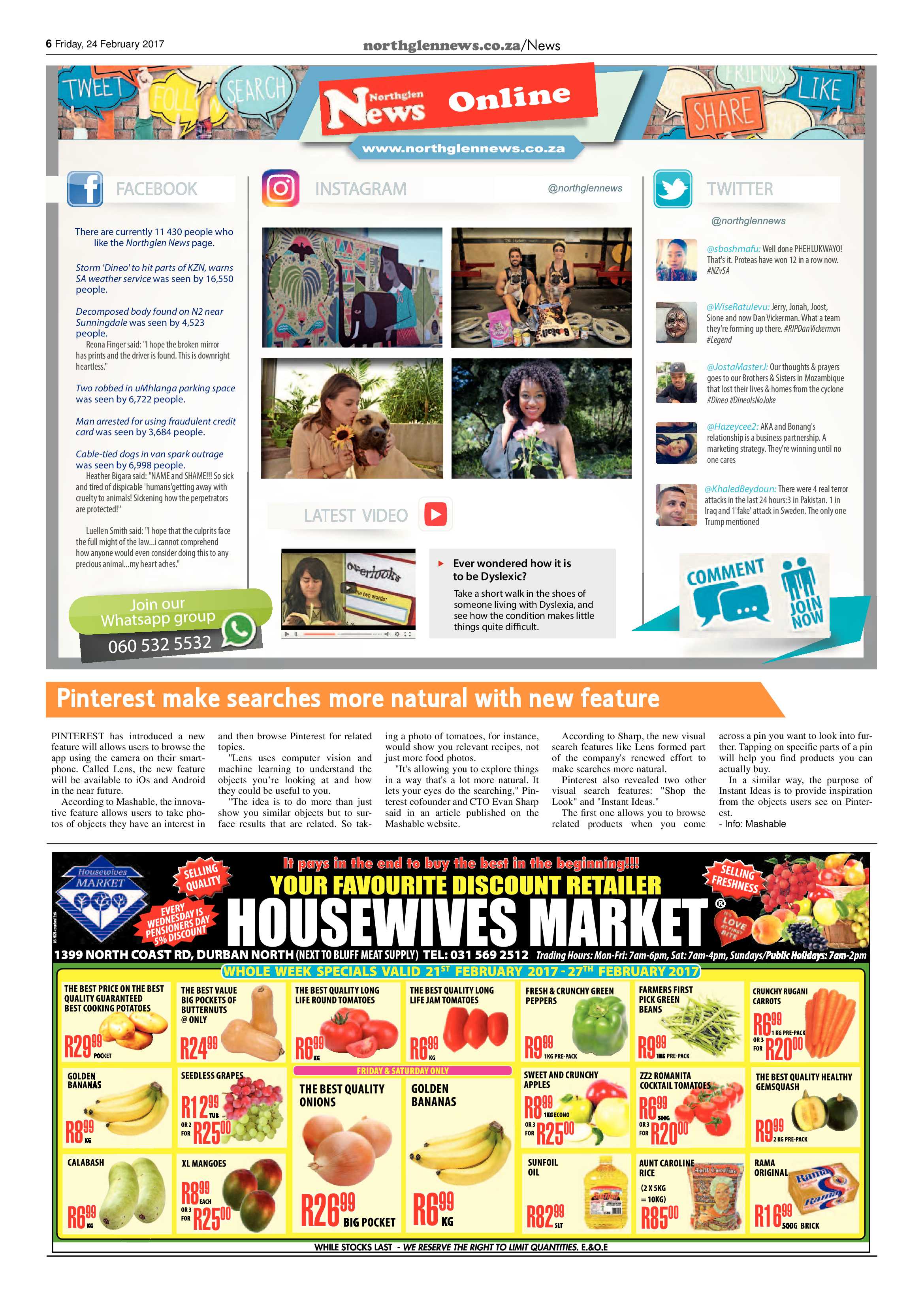 Northglen News 24 February 2017 page 6
