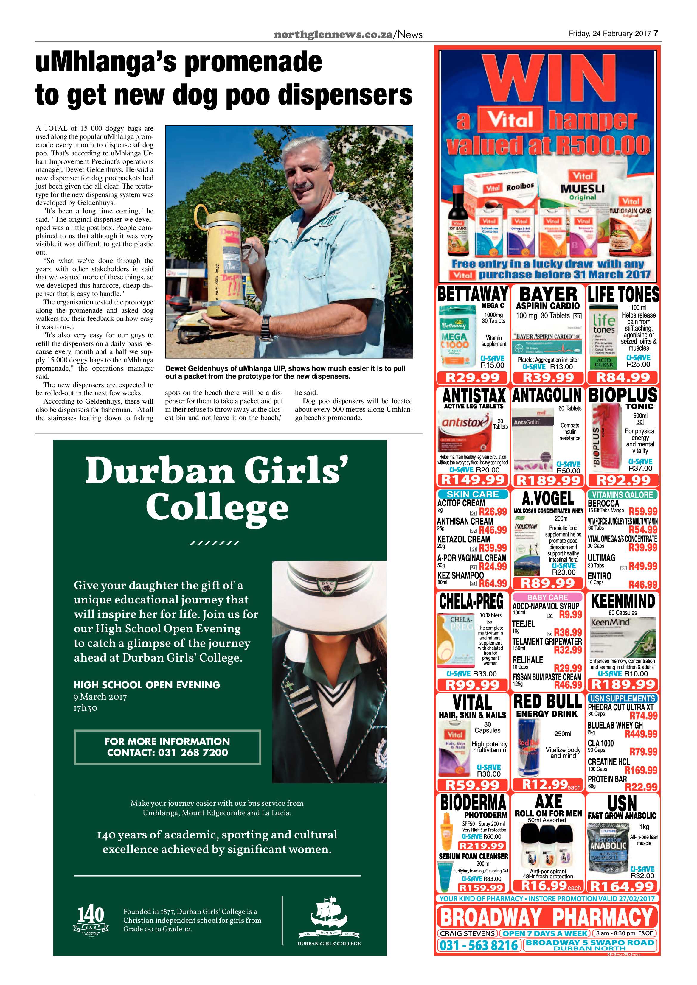 Northglen News 24 February 2017 page 7