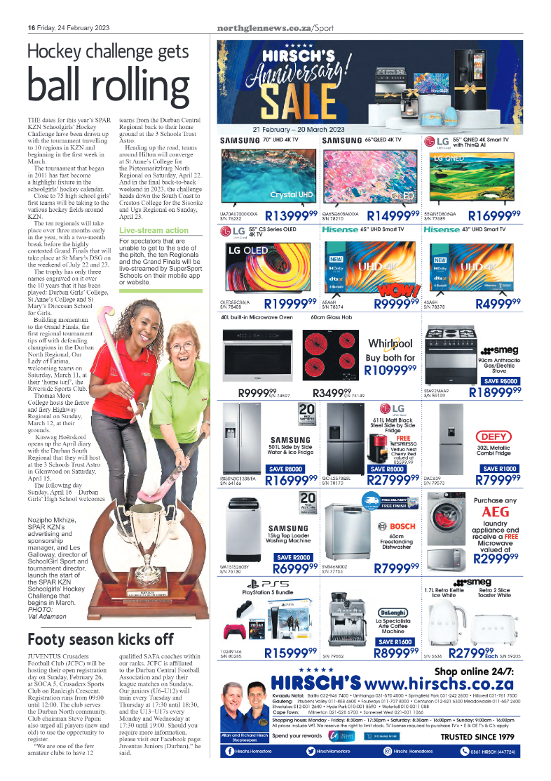 Northglen News 24 February 2023 page 16