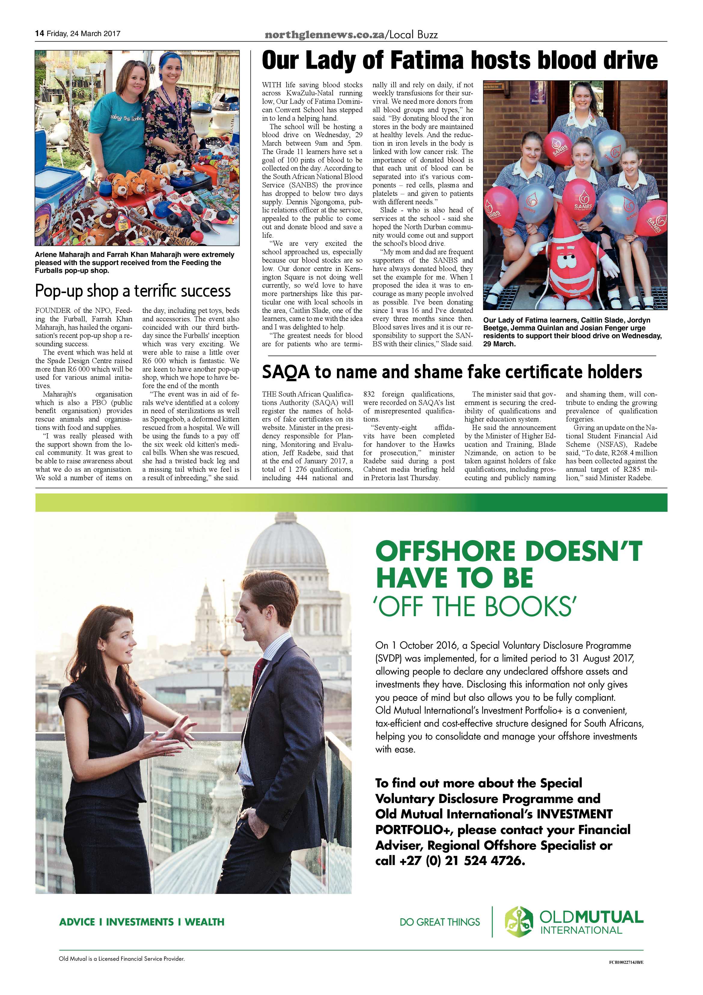 Northglen News 24 March 2017 page 14