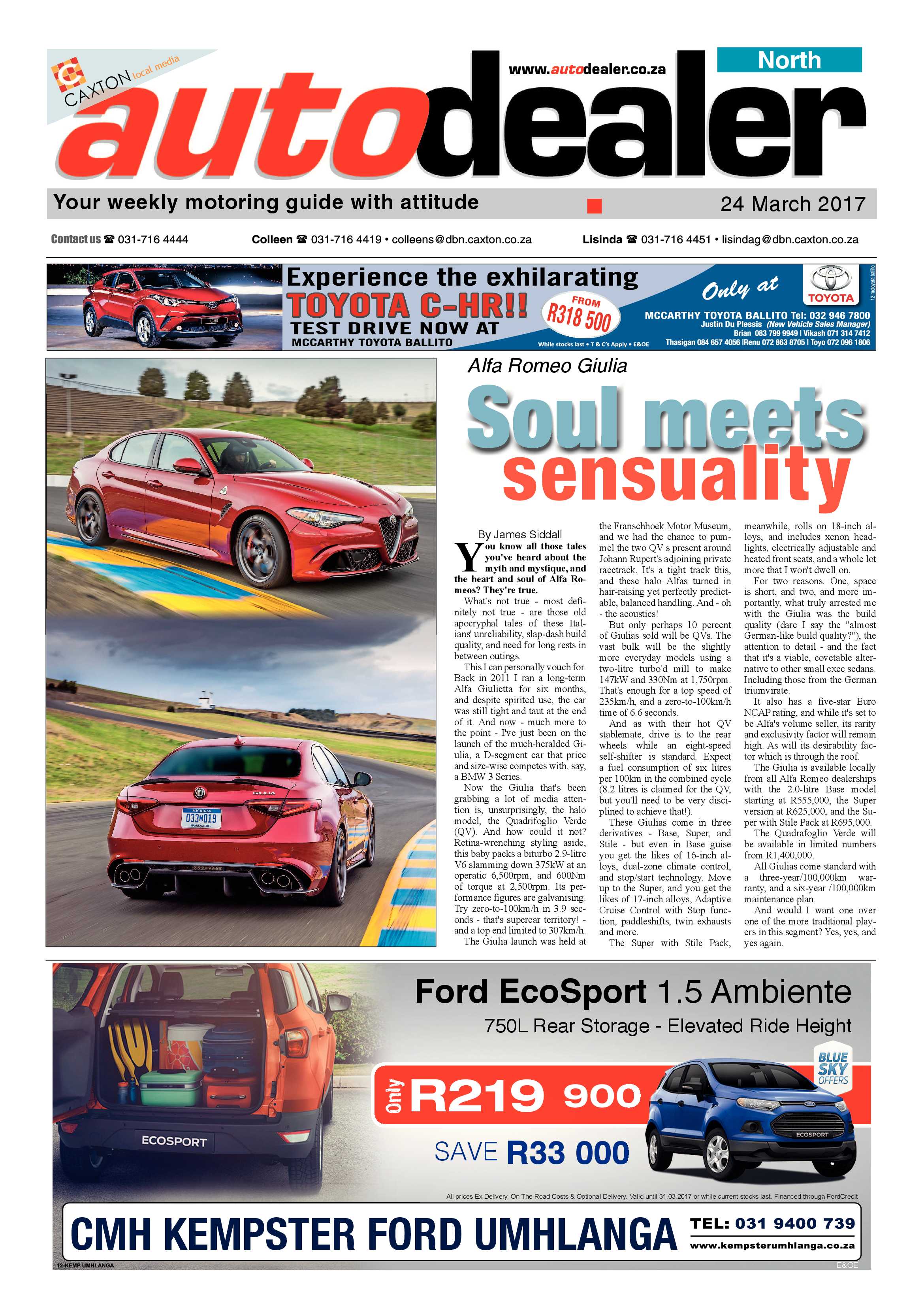 Northglen News 24 March 2017 page 23