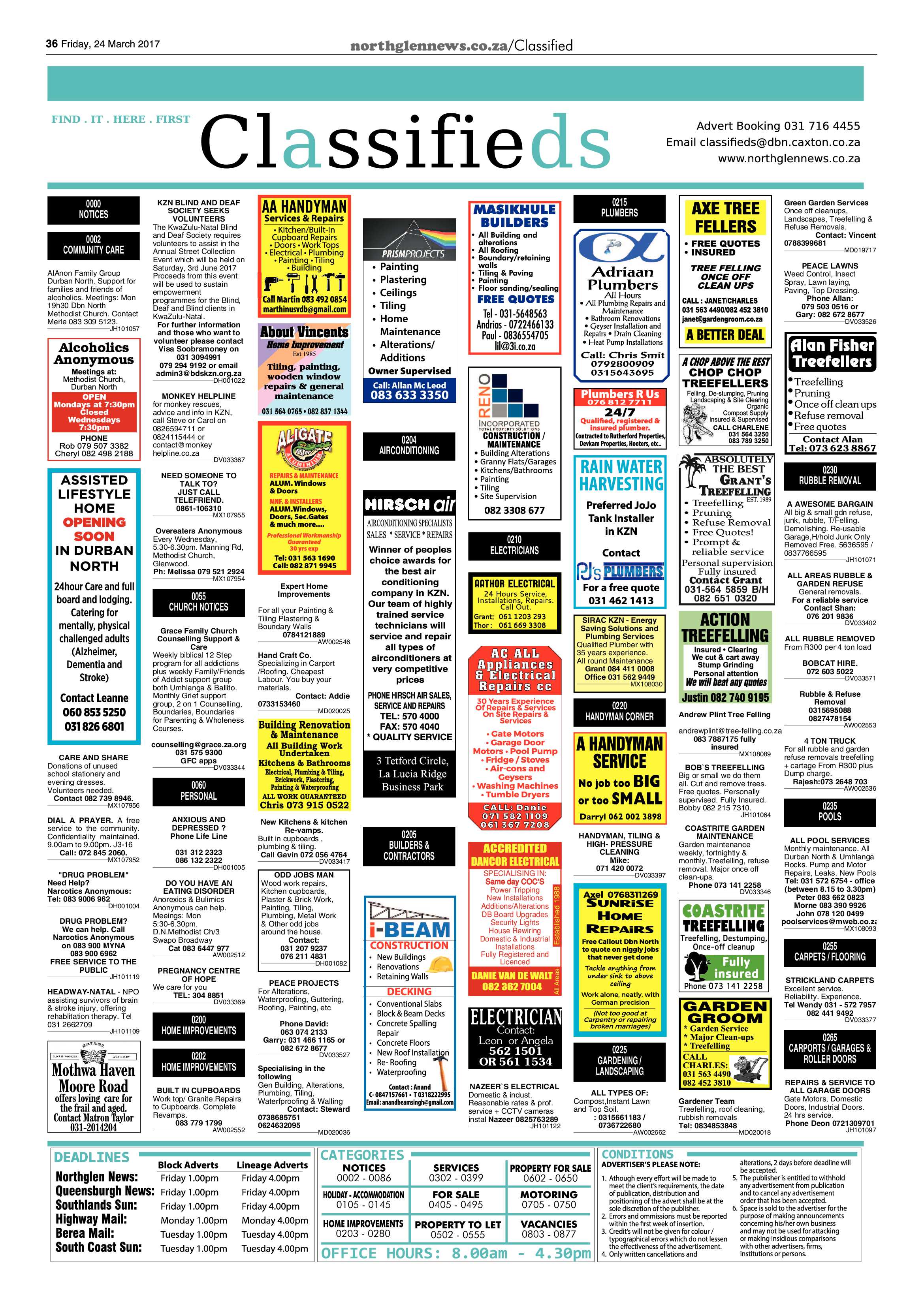 Northglen News 24 March 2017 page 36