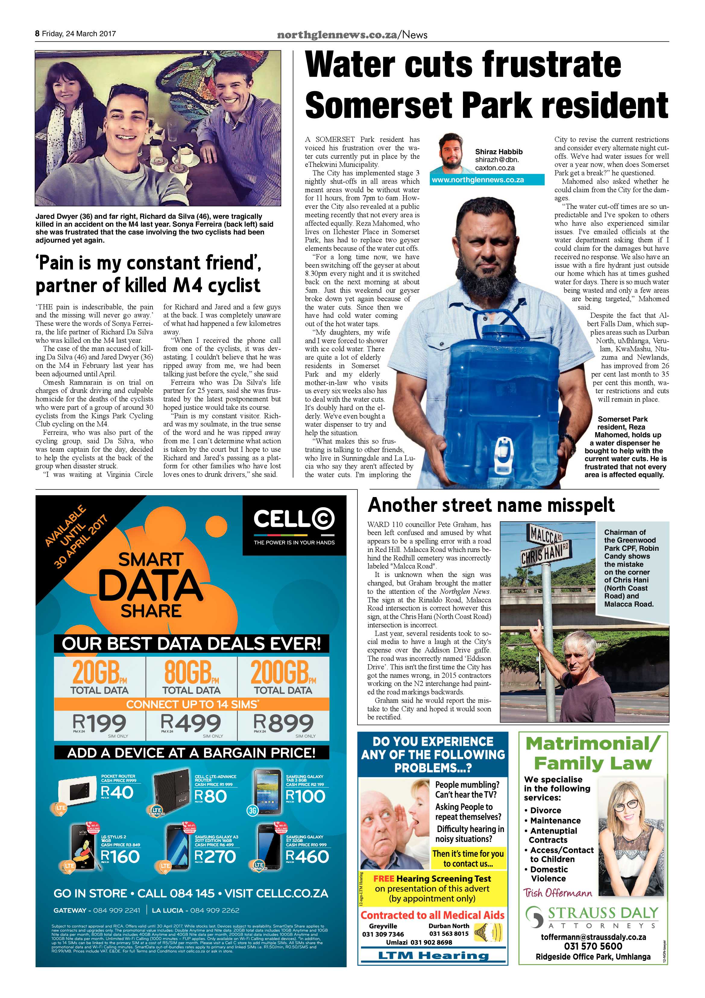 Northglen News 24 March 2017 page 8