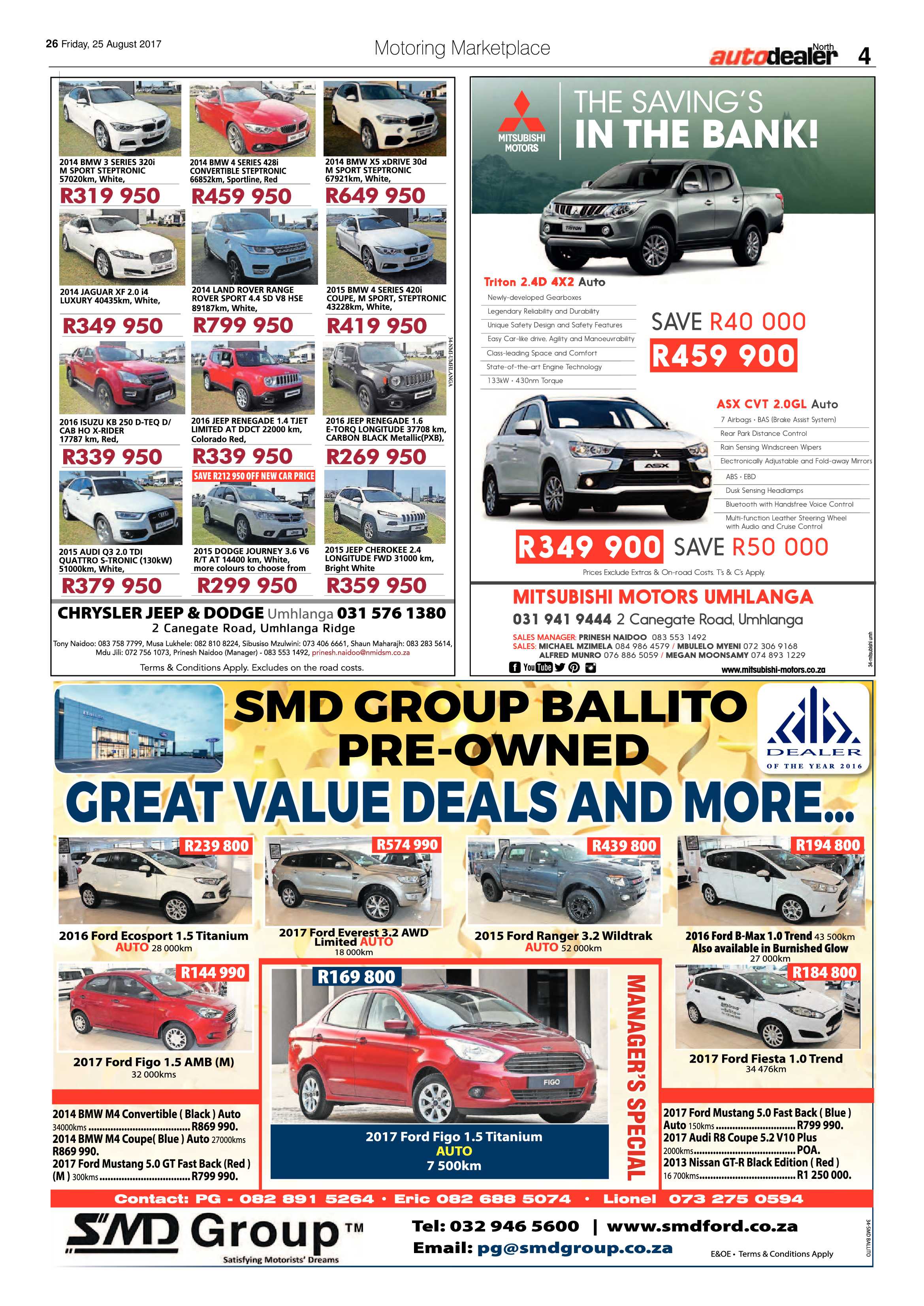 Northglen News 25 August 2017 page 26