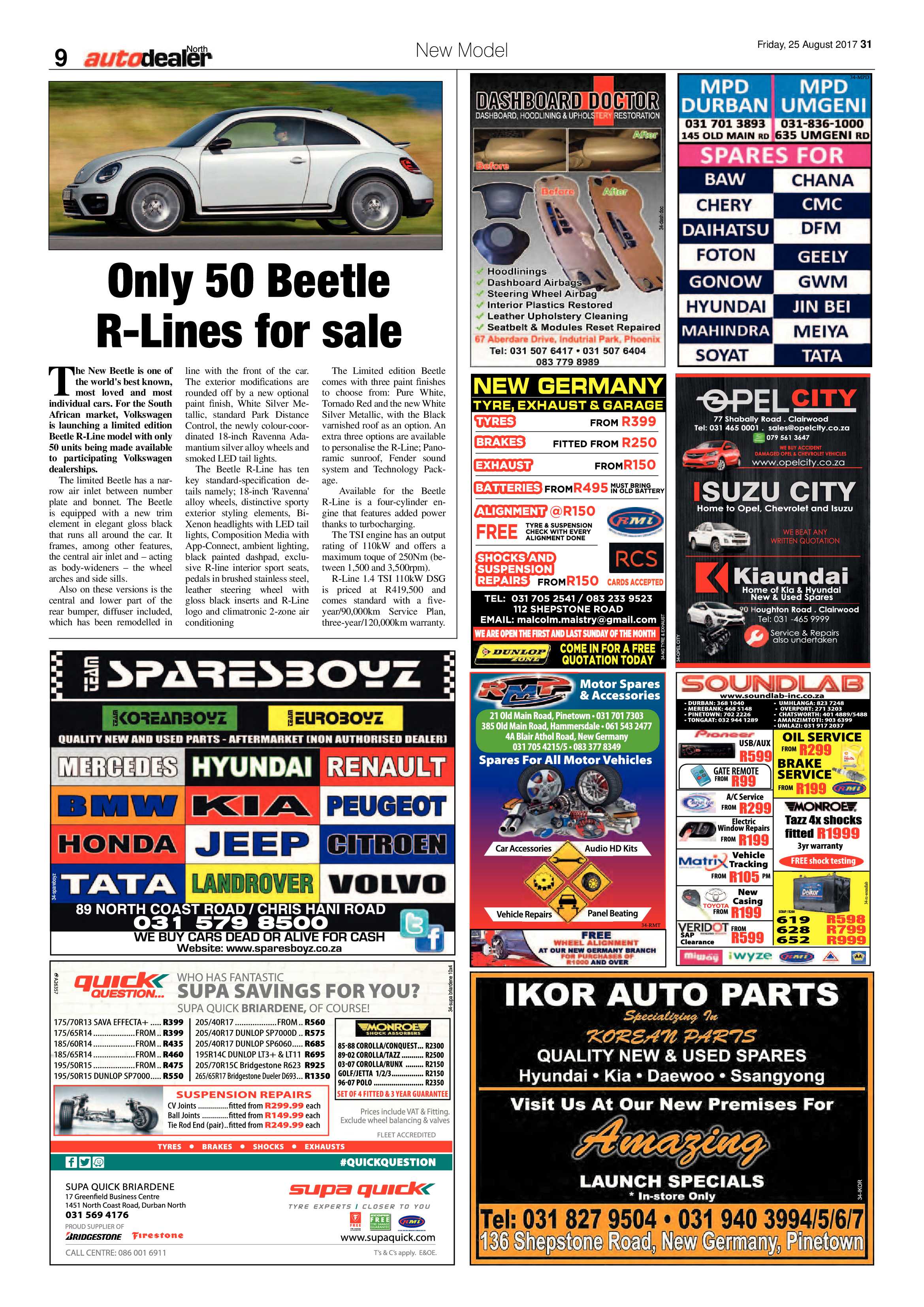 Northglen News 25 August 2017 page 31