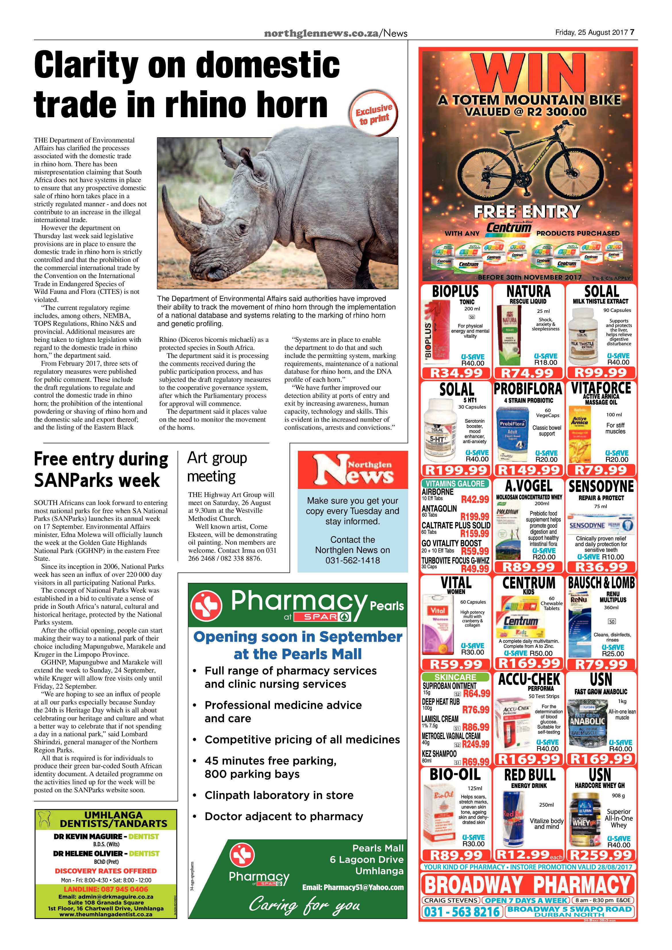 Northglen News 25 August 2017 page 7